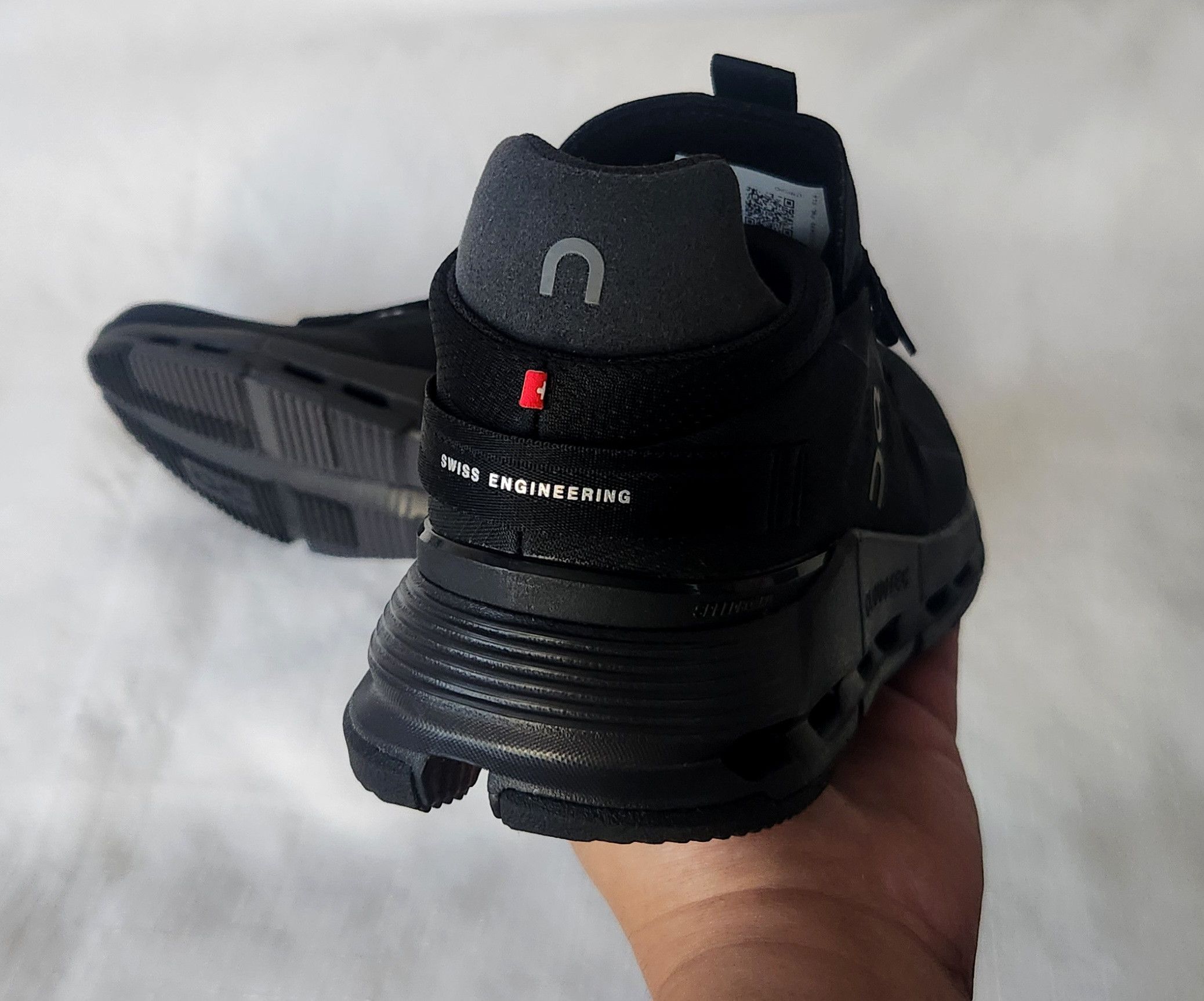 On ON Cloudnova 2 All Black 3WE30220485 Speedboard Women's Lif Size US 9.5 / IT 39.5 - 2 Thumbnail