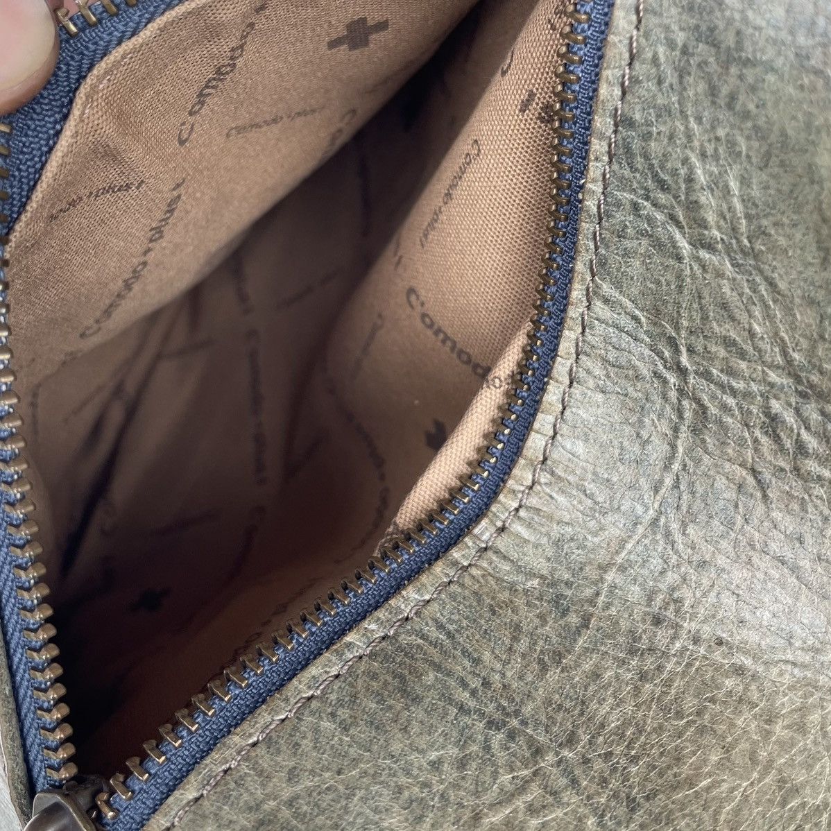 Japanese Brand × Leather C'omodo + plust Leather Sling Bag Size ONE SIZE - 13 Thumbnail