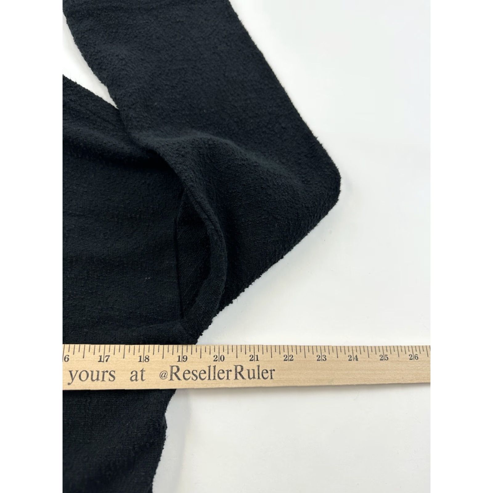 Madewell Madewell Black Long Sleeve Wrap Shirt Womens Medium Casual Cotton Top Size M / US 6-8 / IT 42-44 - 8 Thumbnail