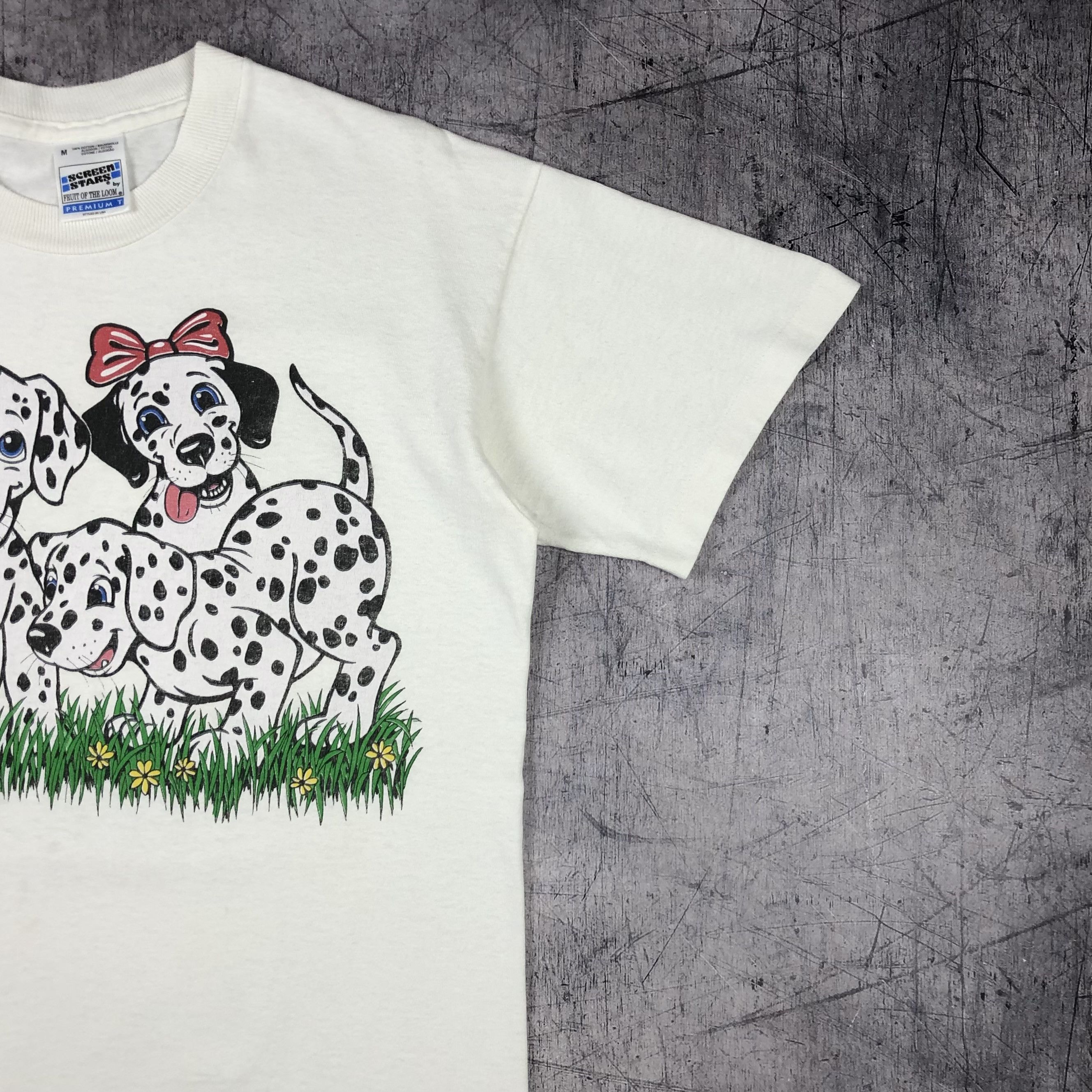 Vintage 101 Dalmatian 1995 Single Stitch Vintage Tee Size US M / EU 48-50 / 2 - 8 Thumbnail