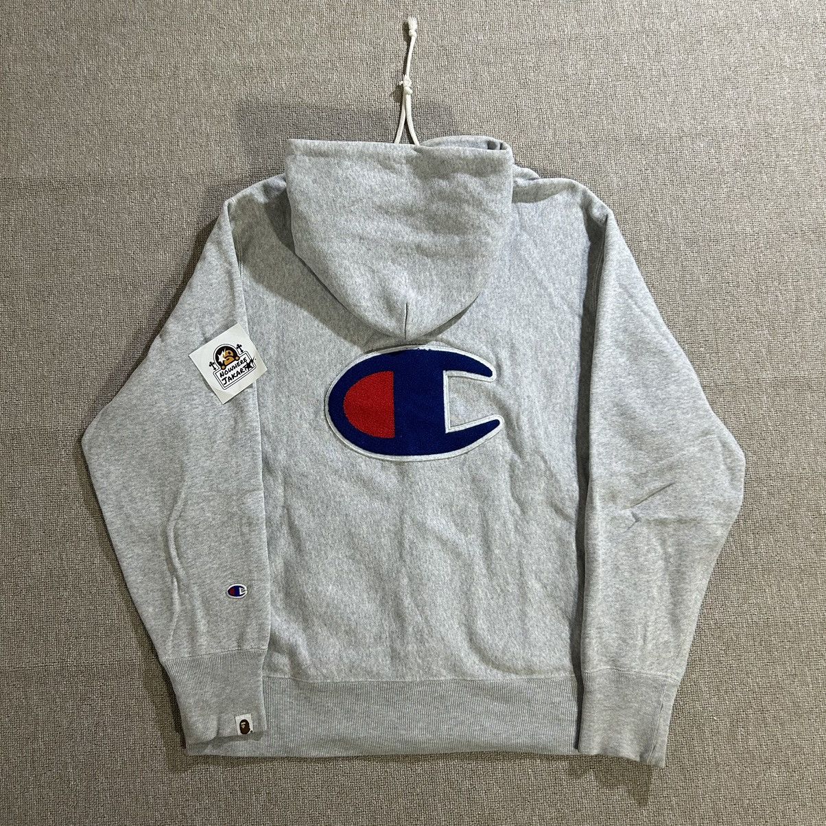 Bape × Champion Bape x Champion Zip Hoodie Size US XL / EU 56 / 4 - 6 Thumbnail
