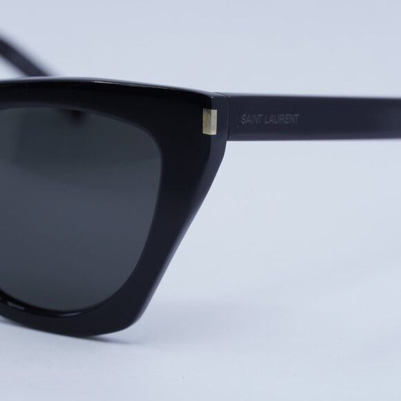 Saint Laurent Paris 🕶️ New Saint Laurent SL214 KATE 001 Sunglasses - Black Size ONE SIZE - 10 Thumbnail