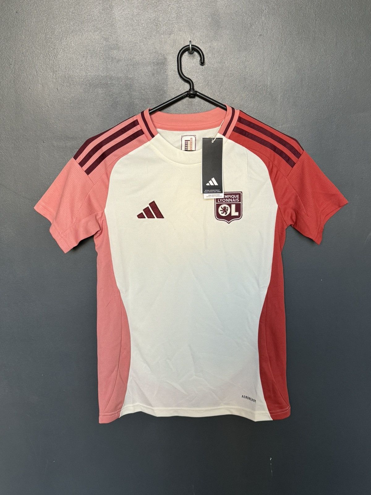 Adidas New Olympique Lyon 24/25 Third Football Jersey T-Shirt Size XS / US 0-2 / IT 36-38 - 1 Thumbnail