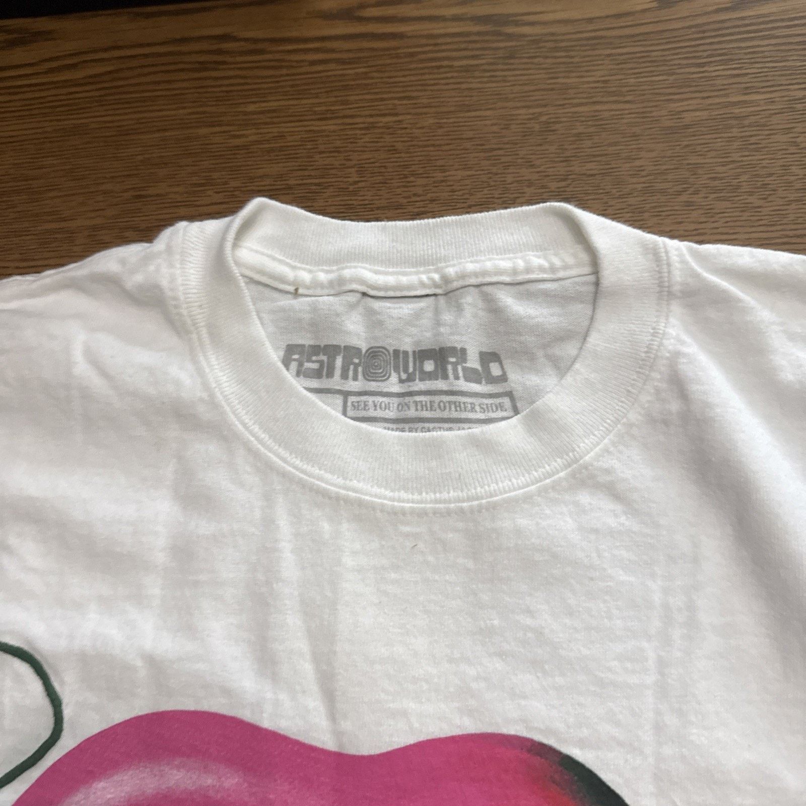 Travis Scott Travis Scott Astroworld Fest 2021 Mouth Tee Men’s Size US S / EU 44-46 / 1 - 2 Thumbnail