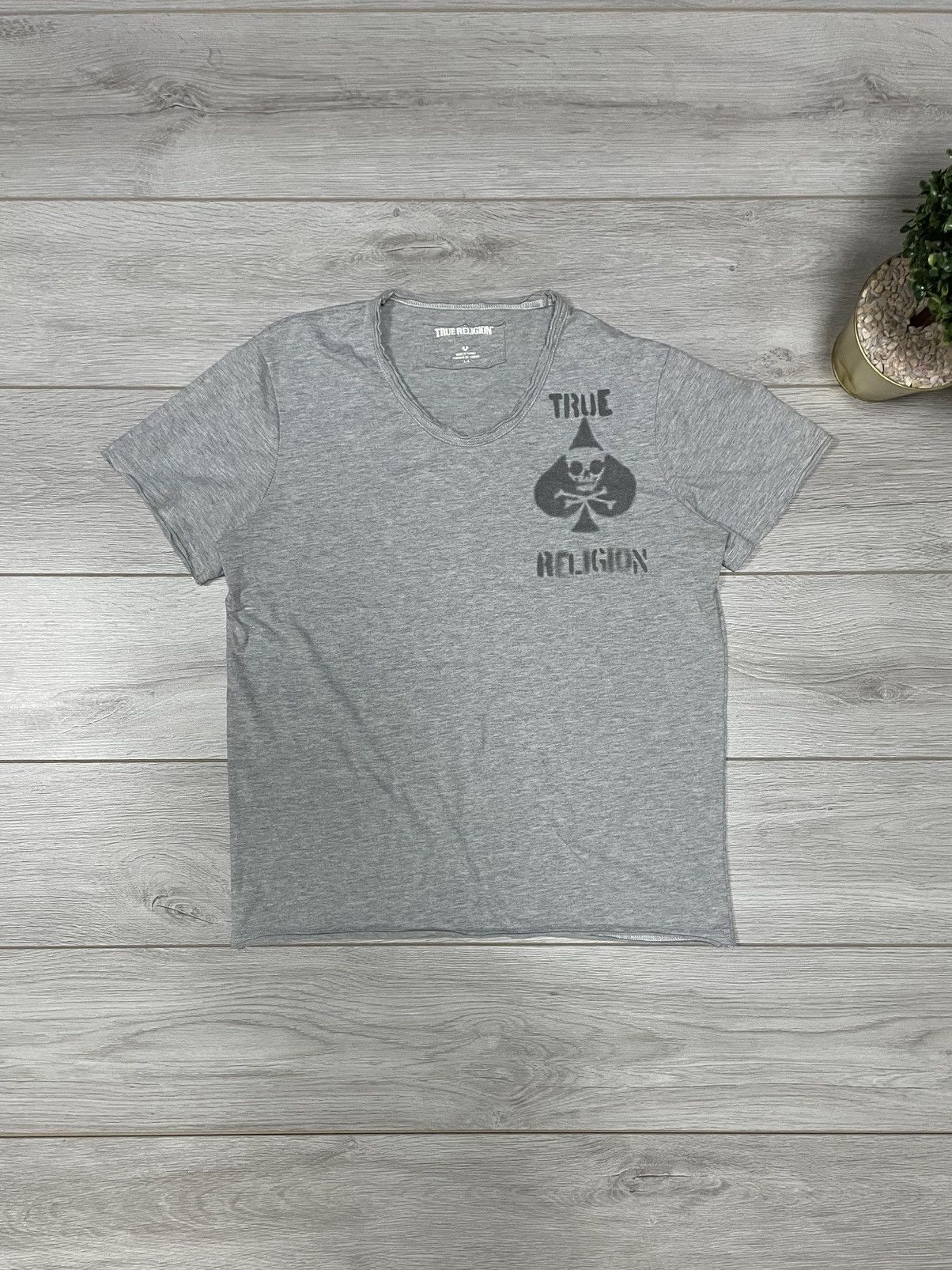 True Religion True Religion skull💀 ♠️ peak t-shirt Size US L / EU 52-54 / 3 - 2 Thumbnail