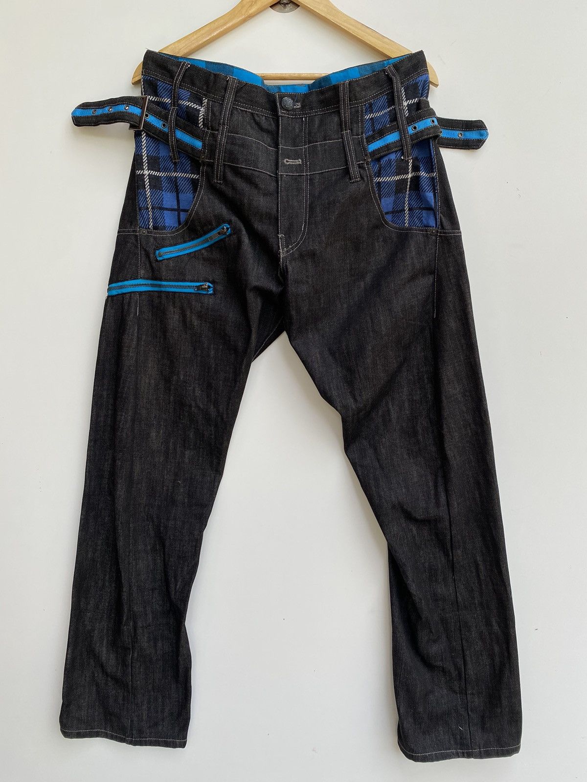 Japanese Brand Vtg Denim BreathMint Double Waist Size US 34 / EU 50 - 1 Thumbnail