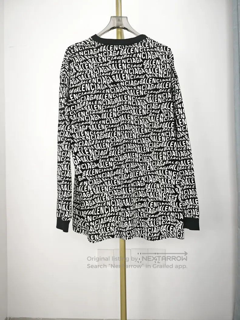 Balenciaga Balenciaga Printed Long-Sleeve Size US XS / EU 42 / 0 - 6 Thumbnail