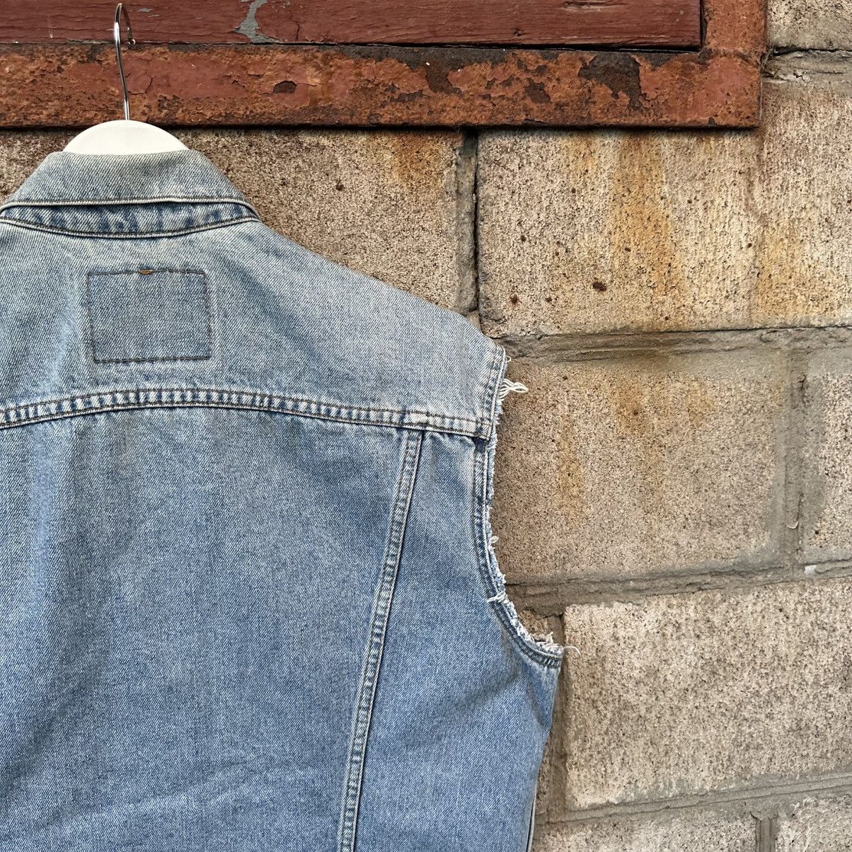 Levi's Vintage Clothing Vintage Levi’s 70503 Denim Vest Crazy Western 00s USA Size L Size US L / EU 52-54 / 3 - 10 Thumbnail