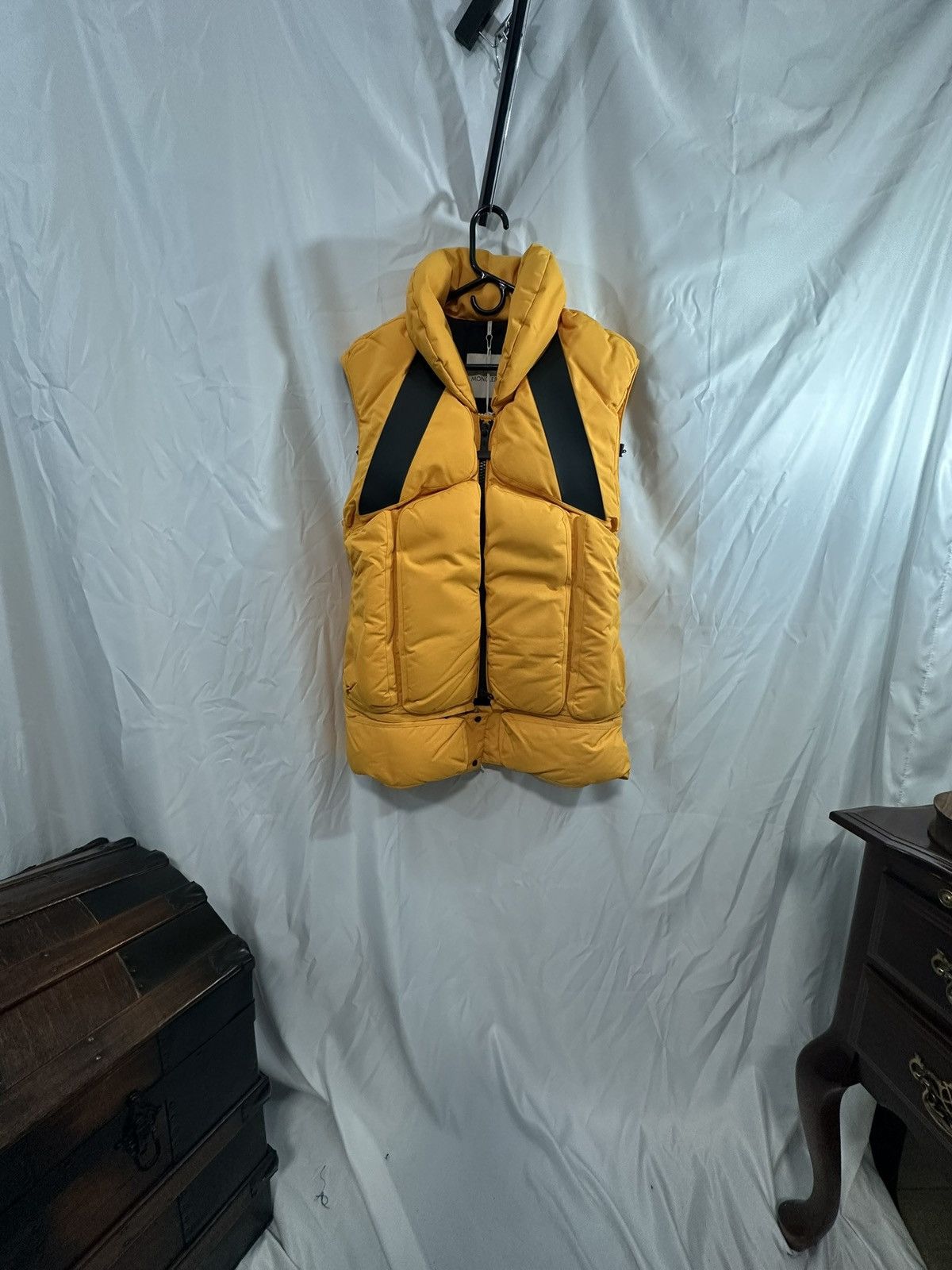 Moncler × Off-White Moncler Giverny Puffer Vest Size US L / EU 52-54 / 3 - 1 Thumbnail