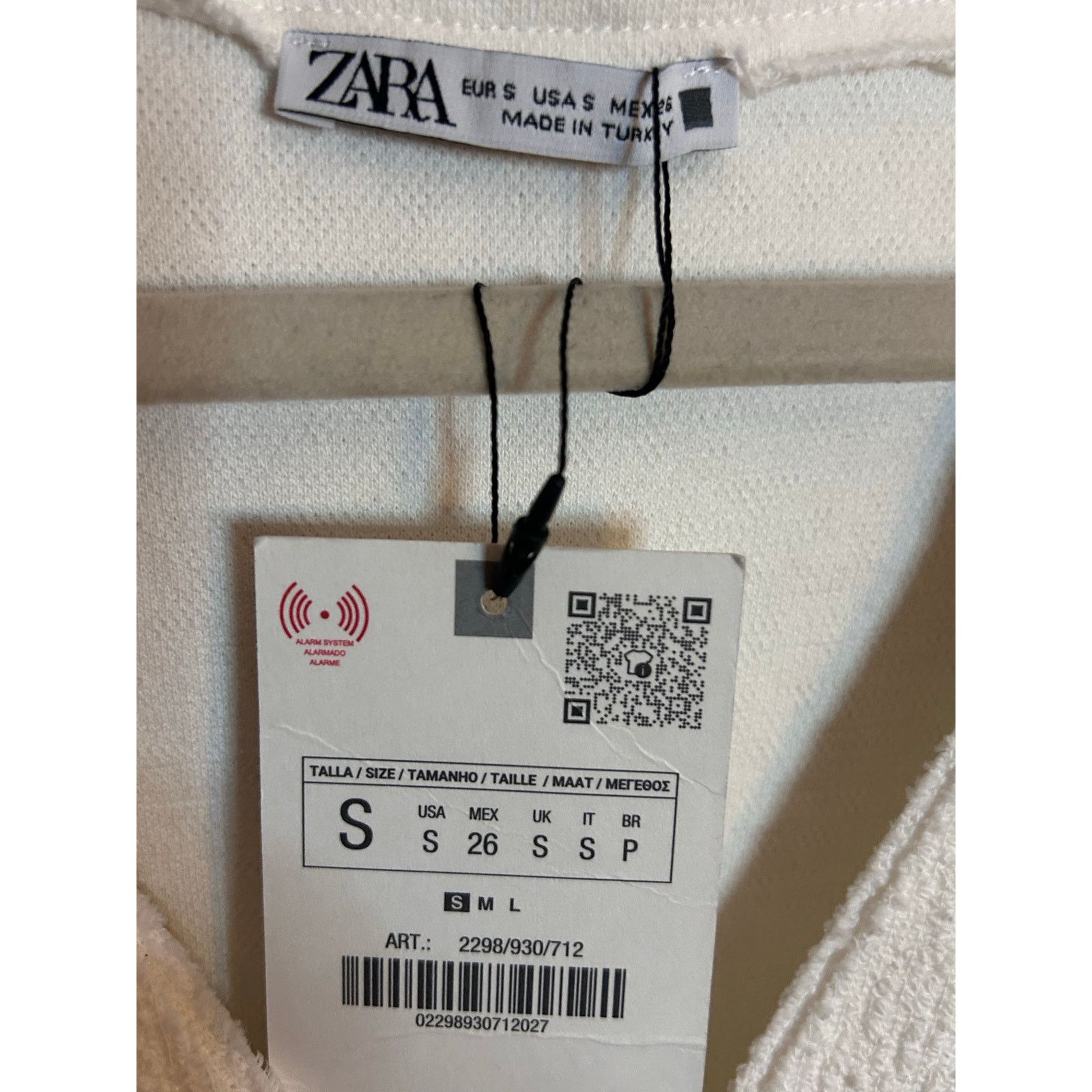Zara Nwt- Zara- V-NECK WAISTCOAT TOP-S Size S / US 4 / IT 40 - 5 Thumbnail