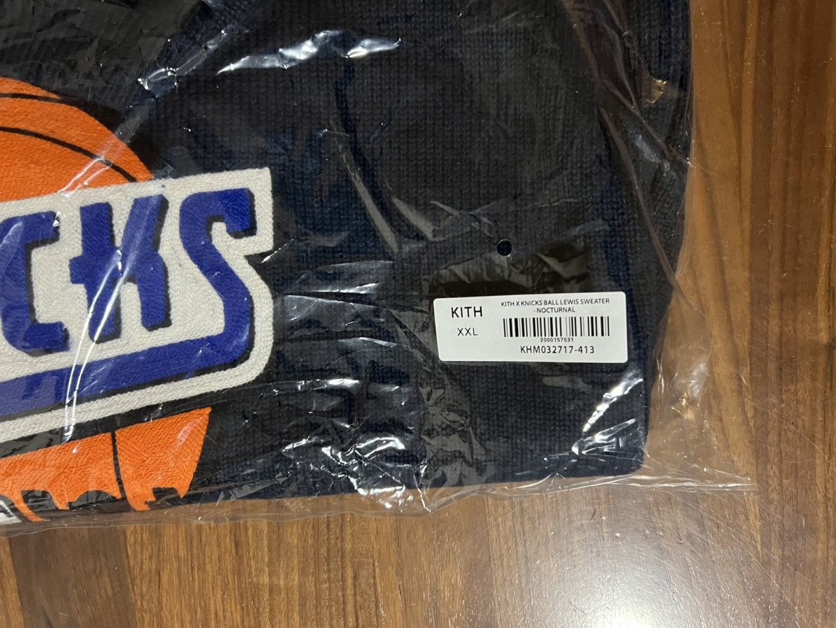 Kith Kith for NY Knicks Ball Lewis Sweater Nocturnal Size XXL Size US XXL / EU 58 / 5 - 8 Thumbnail