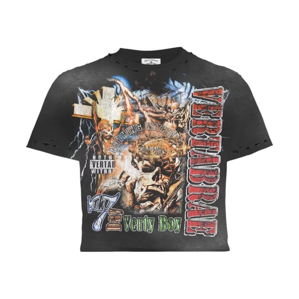 Vertabrae 7 Rap Tee Black Size US XXL / EU 58 / 5 - 1 Thumbnail