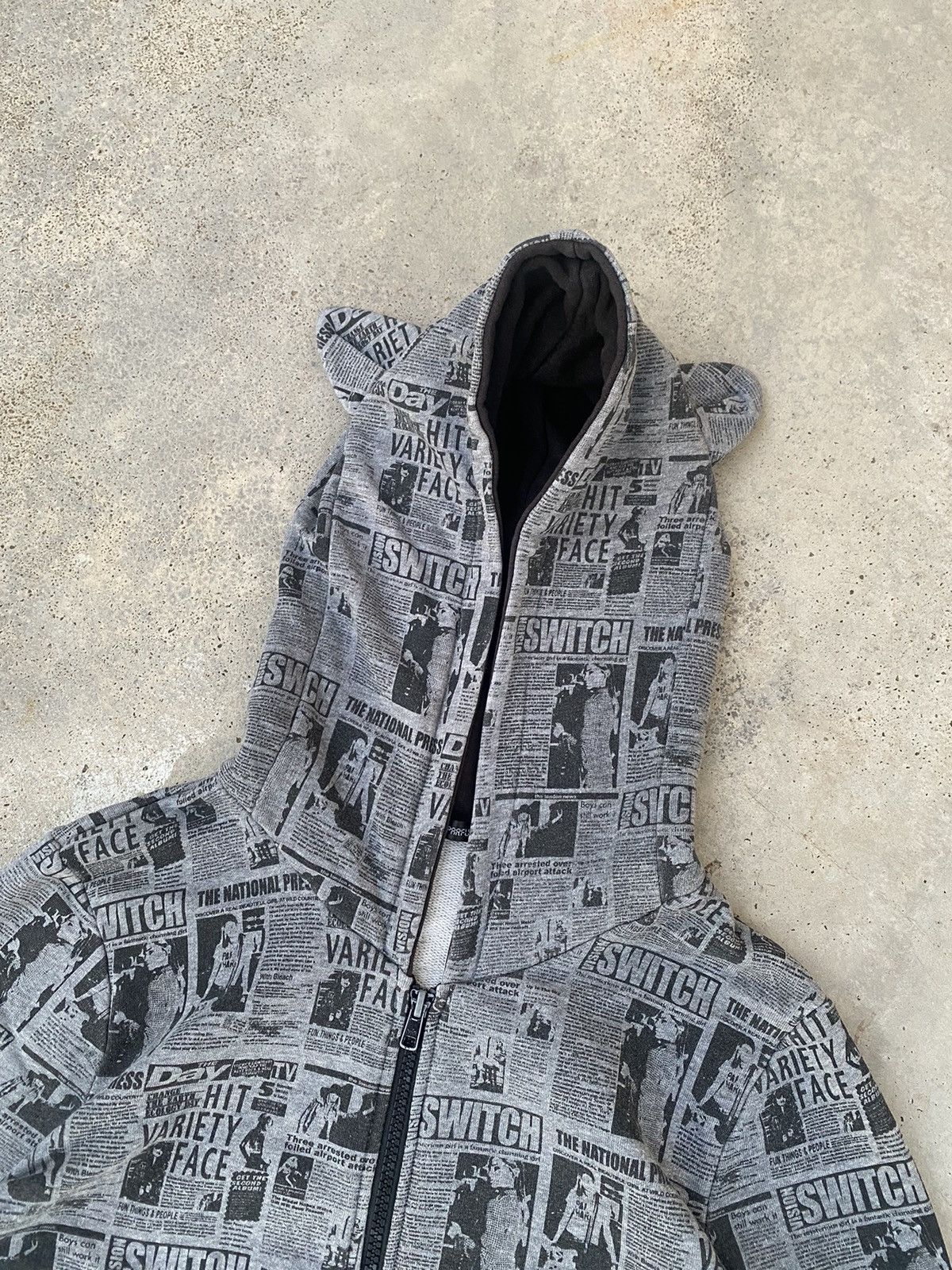 If Six Was Nine Fleur and Parfum Archival Japanese Brand Zip Up Hoodie Size US XS / EU 42 / 0 - 2 Thumbnail
