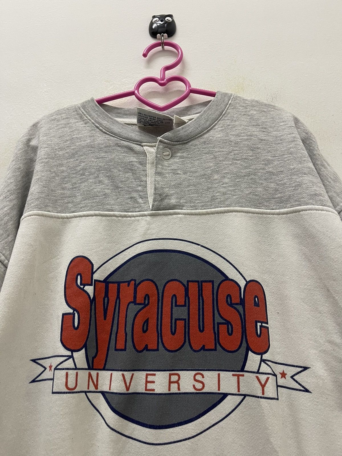 Vintage Rare Vintage SYRACUSE UNIVERSITY Sweatshirt Size US L / EU 52-54 / 3 - 2 Thumbnail