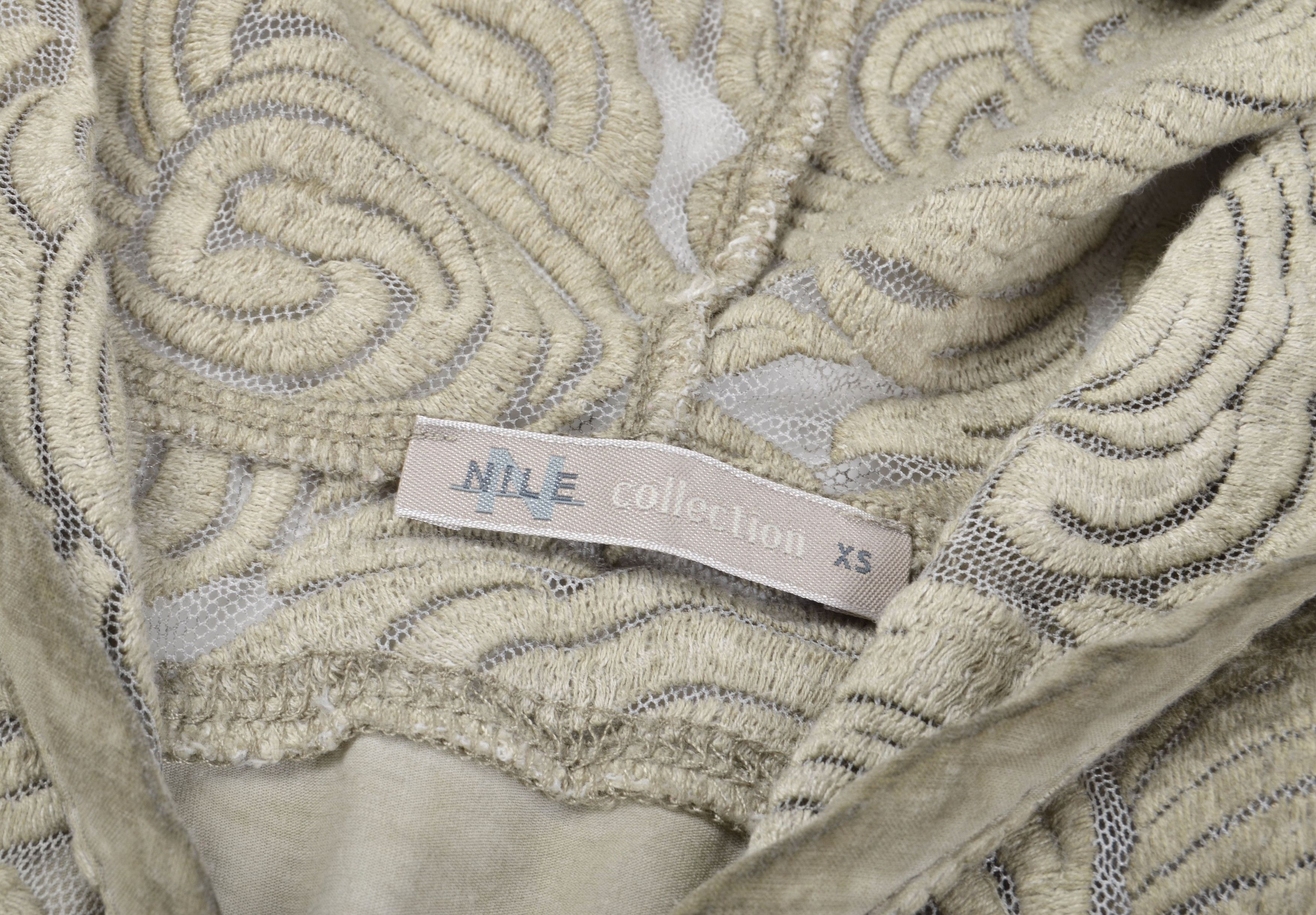 Vintage Nile Atelier Y2K Cottage Garment Dyed Mesh Hood Cardigan Size XS / US 0-2 / IT 36-38 - 5 Thumbnail