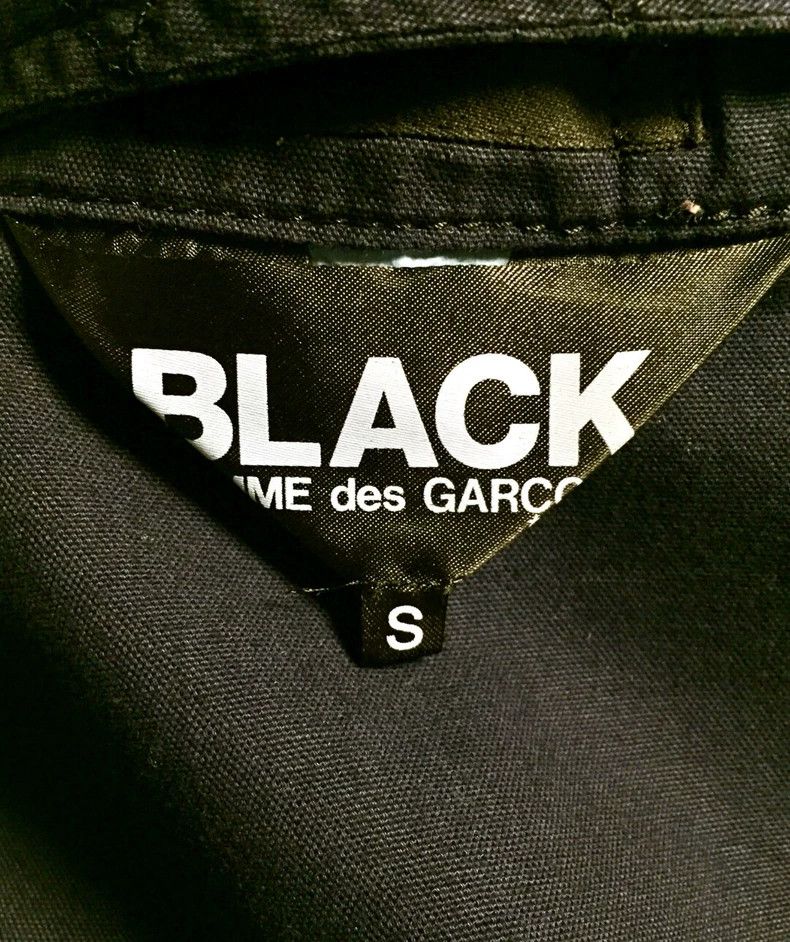 Comme Des Garcons Blue Dye Overalls Navy with Black Pocket