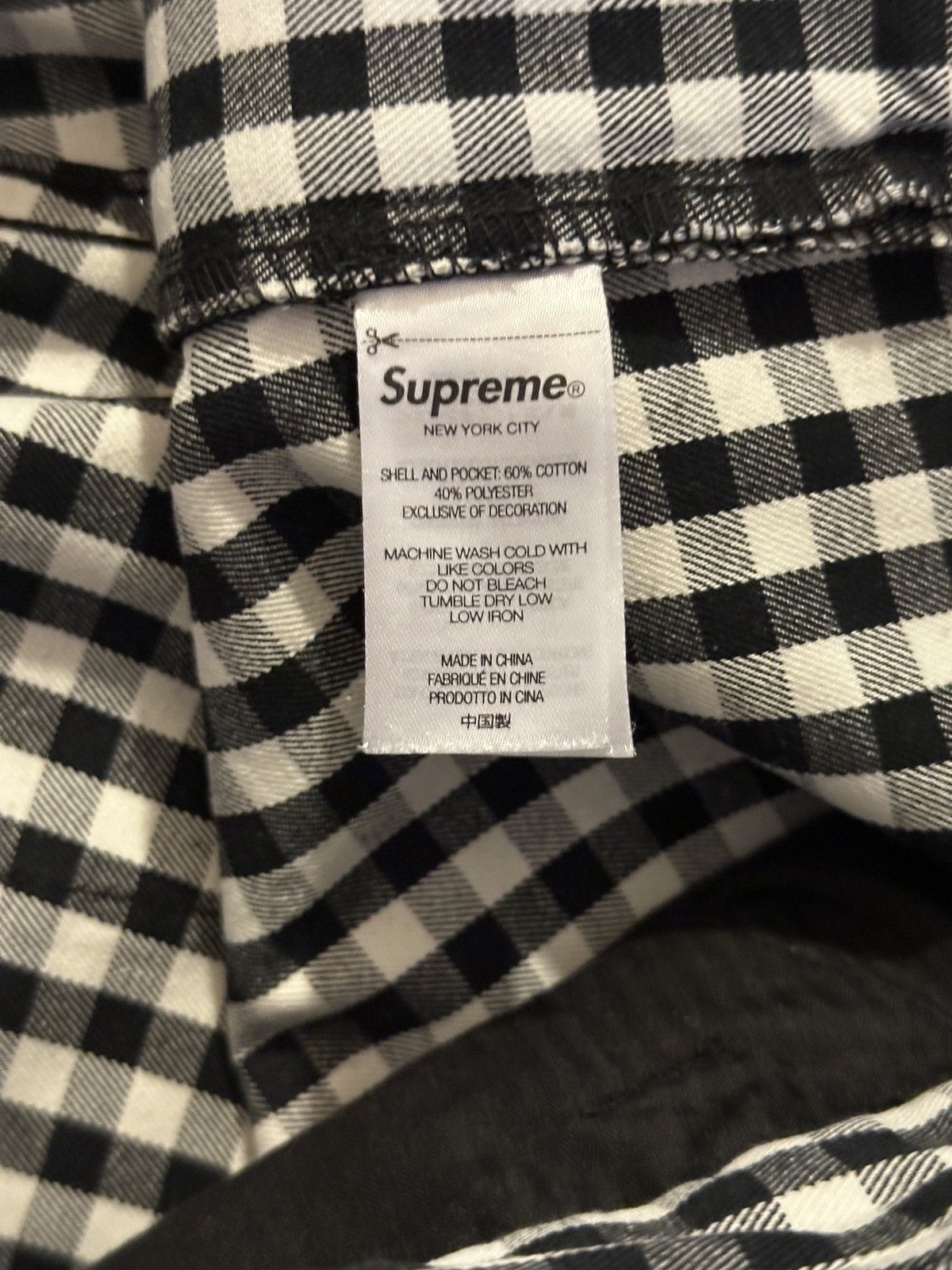 Supreme Supreme Gingham Flight Pant SS23 Men’s 38 Size US 38 / EU 54 - 3 Thumbnail