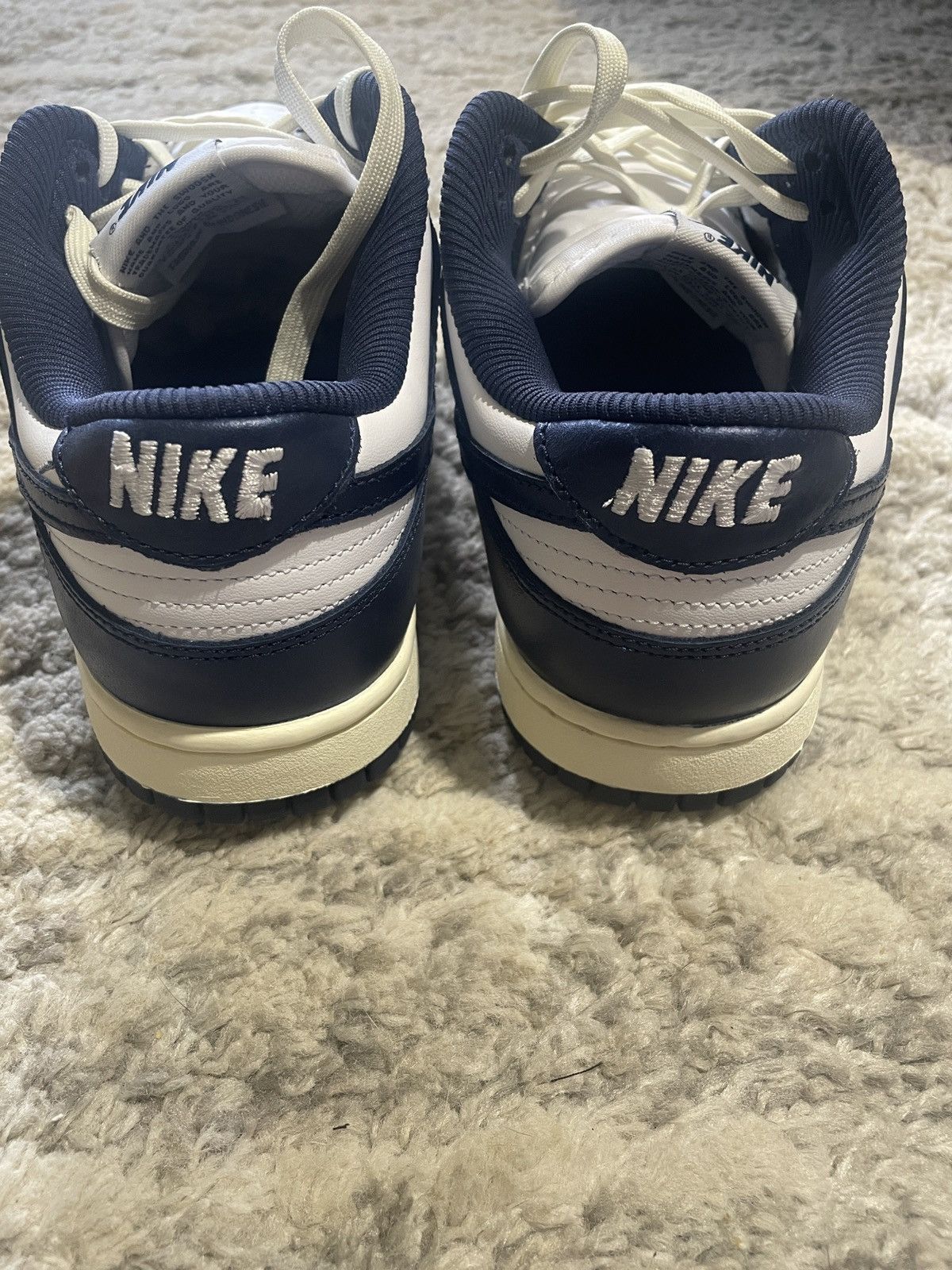 Nike × Vintage Nike Dunk Low PRM (Vintage Navy) Size US 10 / IT 40 - 5 Thumbnail