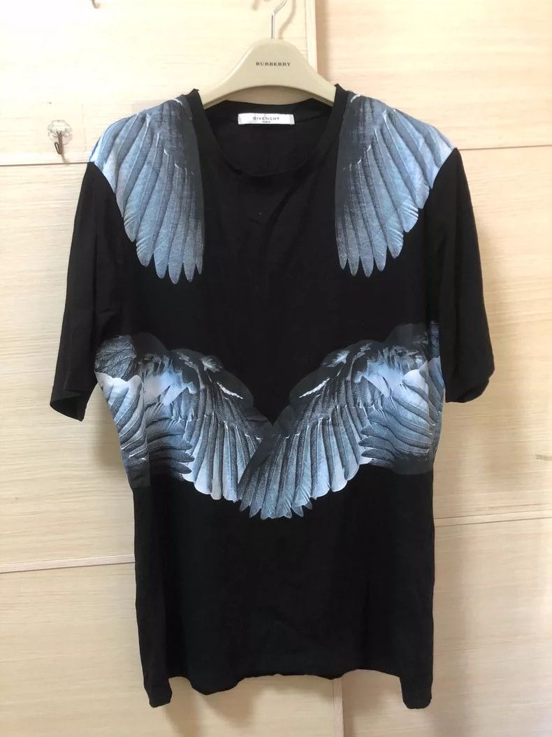 Givenchy Black Angel Wings Short Sleeve 2506-Nextarrow