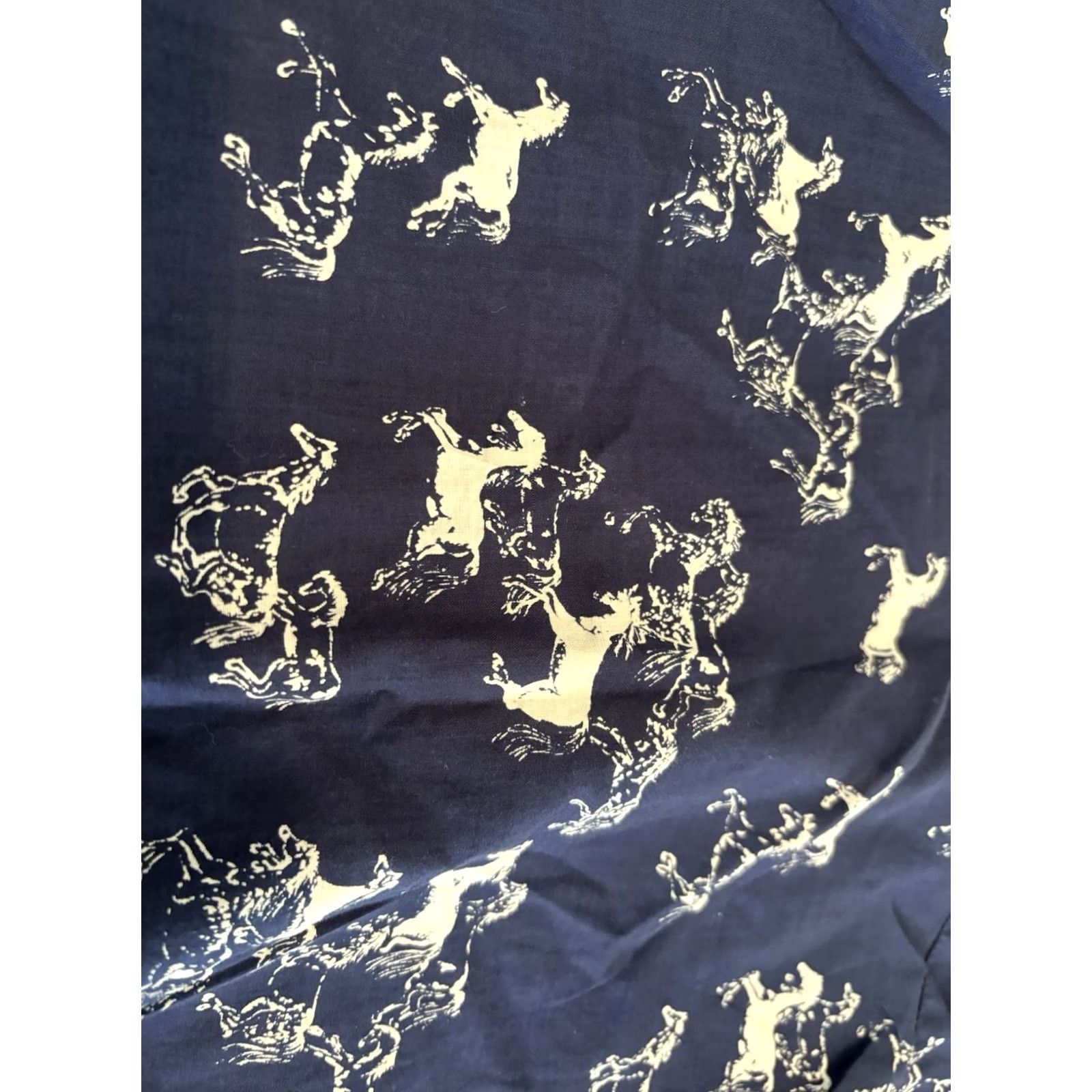 Reyn Spooner VINTAGE Reyn Spooner Short Sleeve Hawaiian Shirt Blue Horses Medium Men Regular Button-Up Collared 29" 20" Pit to Pit Animals Theme Size US M / EU 48-50 / 2 - 5 Thumbnail