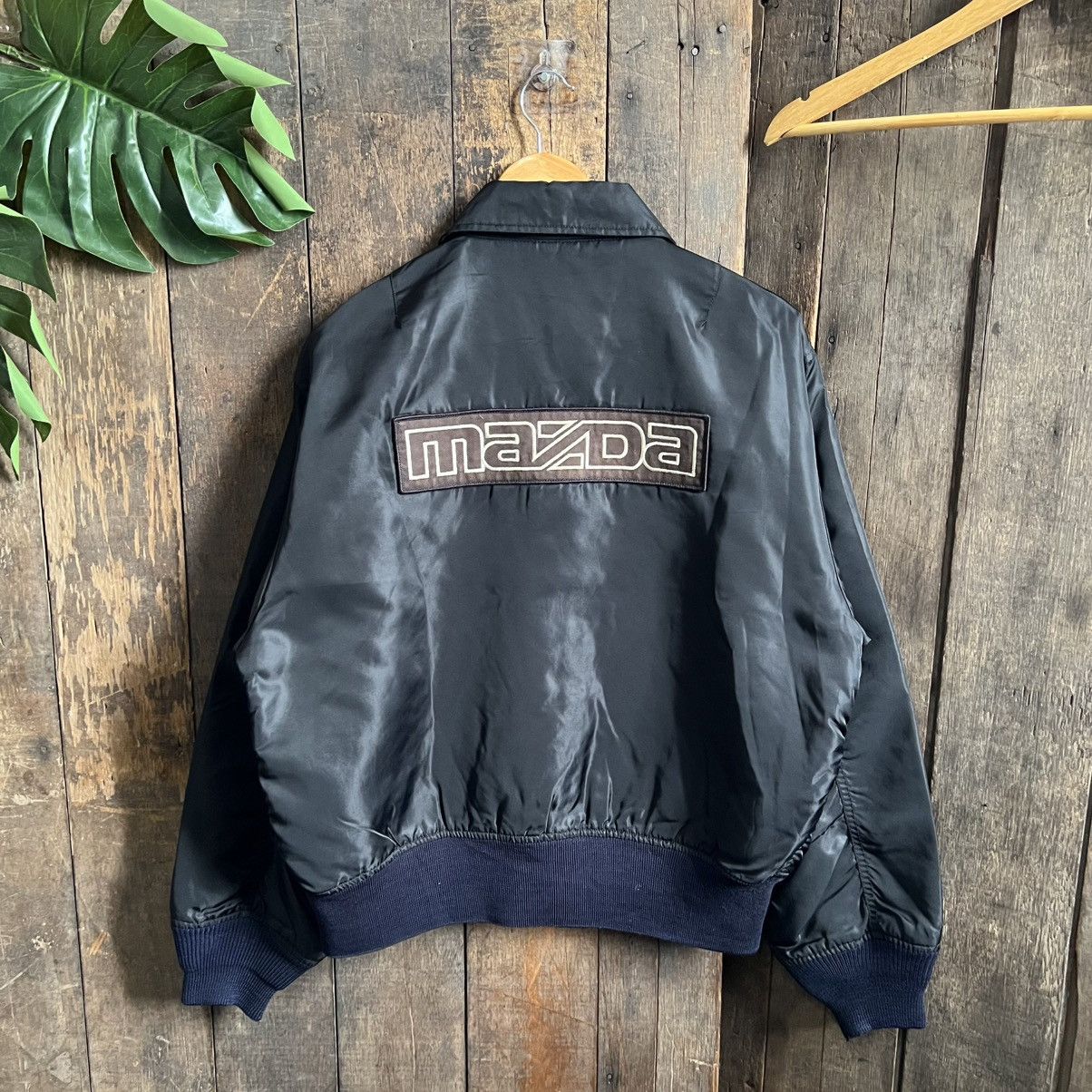 Vintage Vintage Mazda Motorsport Bomber Jacket Size US L / EU 52-54 / 3 - 1 Thumbnail
