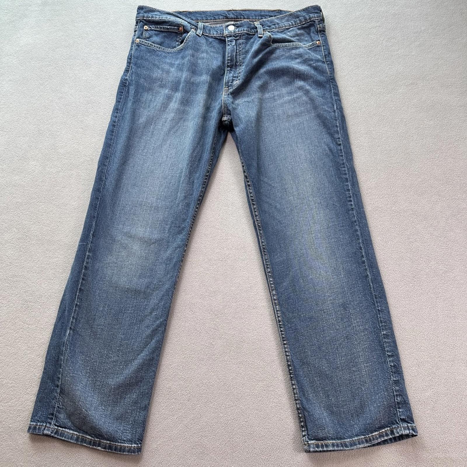 Levi's Levis 559 Jeans Mens 38x30 Blue Relaxed Straight Fit Size US 30 / EU 46 - 1 Thumbnail