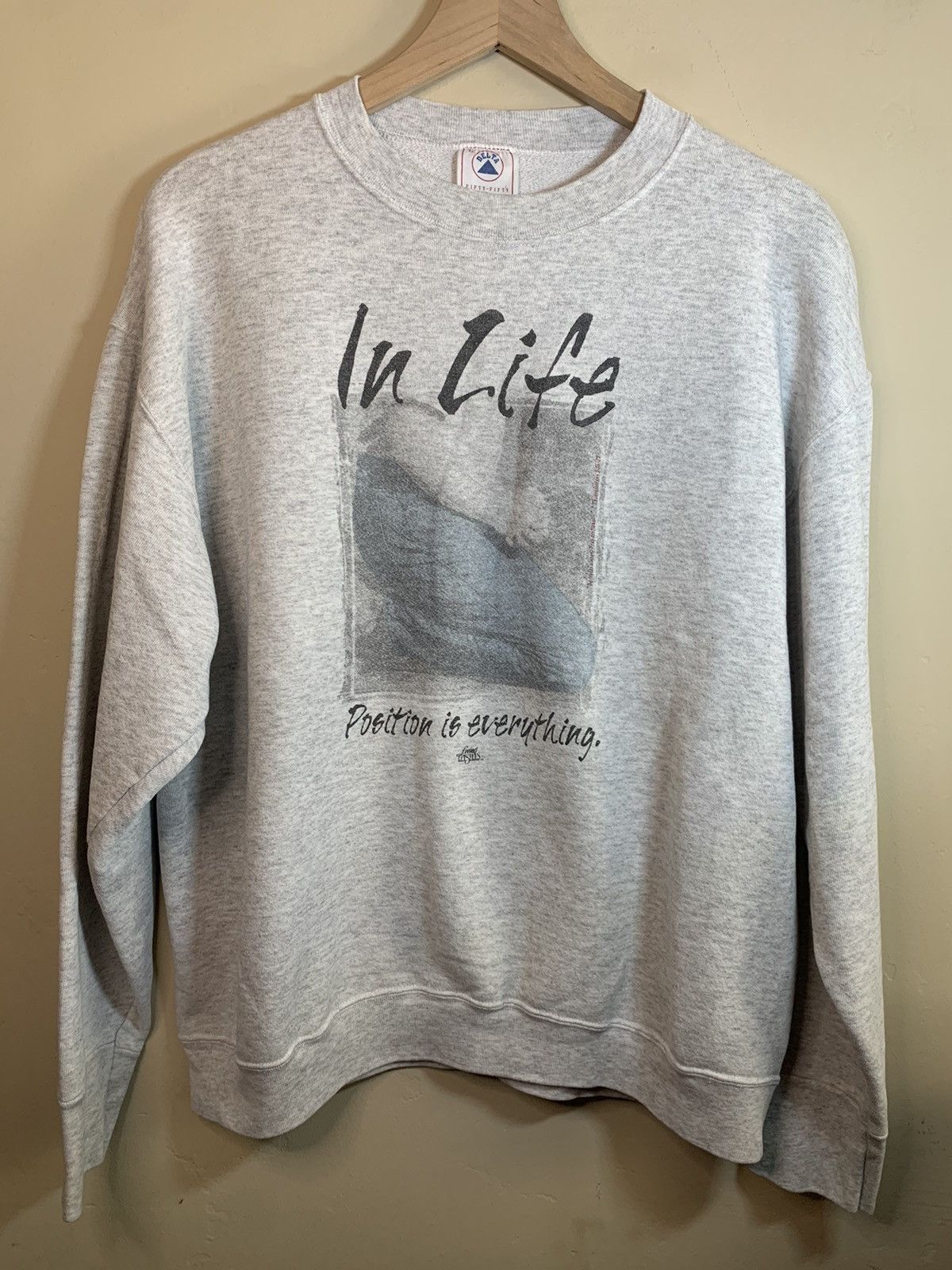 Vintage RARE* Vintage Living Epistles Position Everything Sweatshirt Size US L / EU 52-54 / 3 - 1 Thumbnail