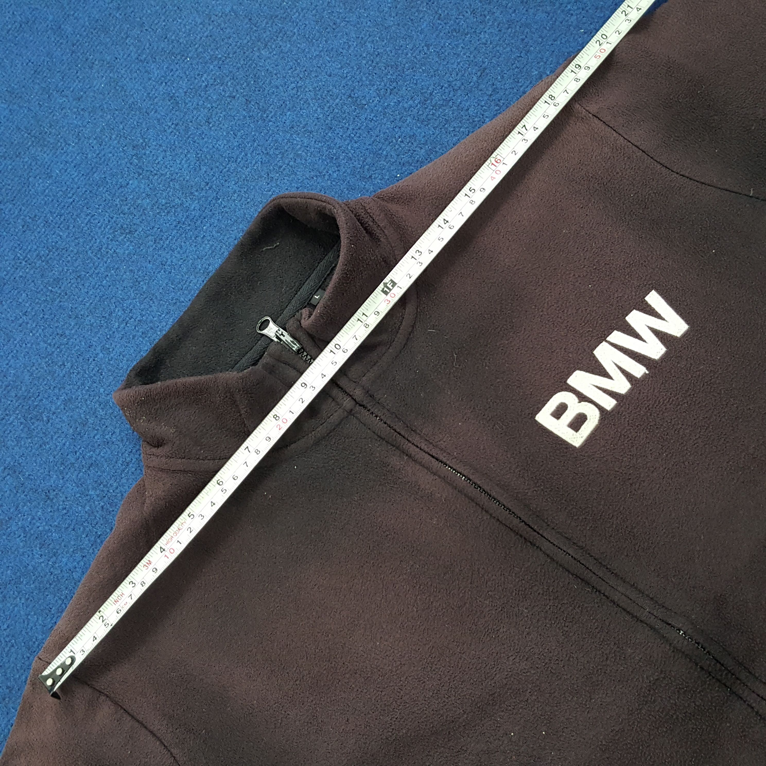 BMW × Vintage Vintage BMW Motorsports Winter Fleece Jacket Size US M / EU 48-50 / 2 - 10 Thumbnail