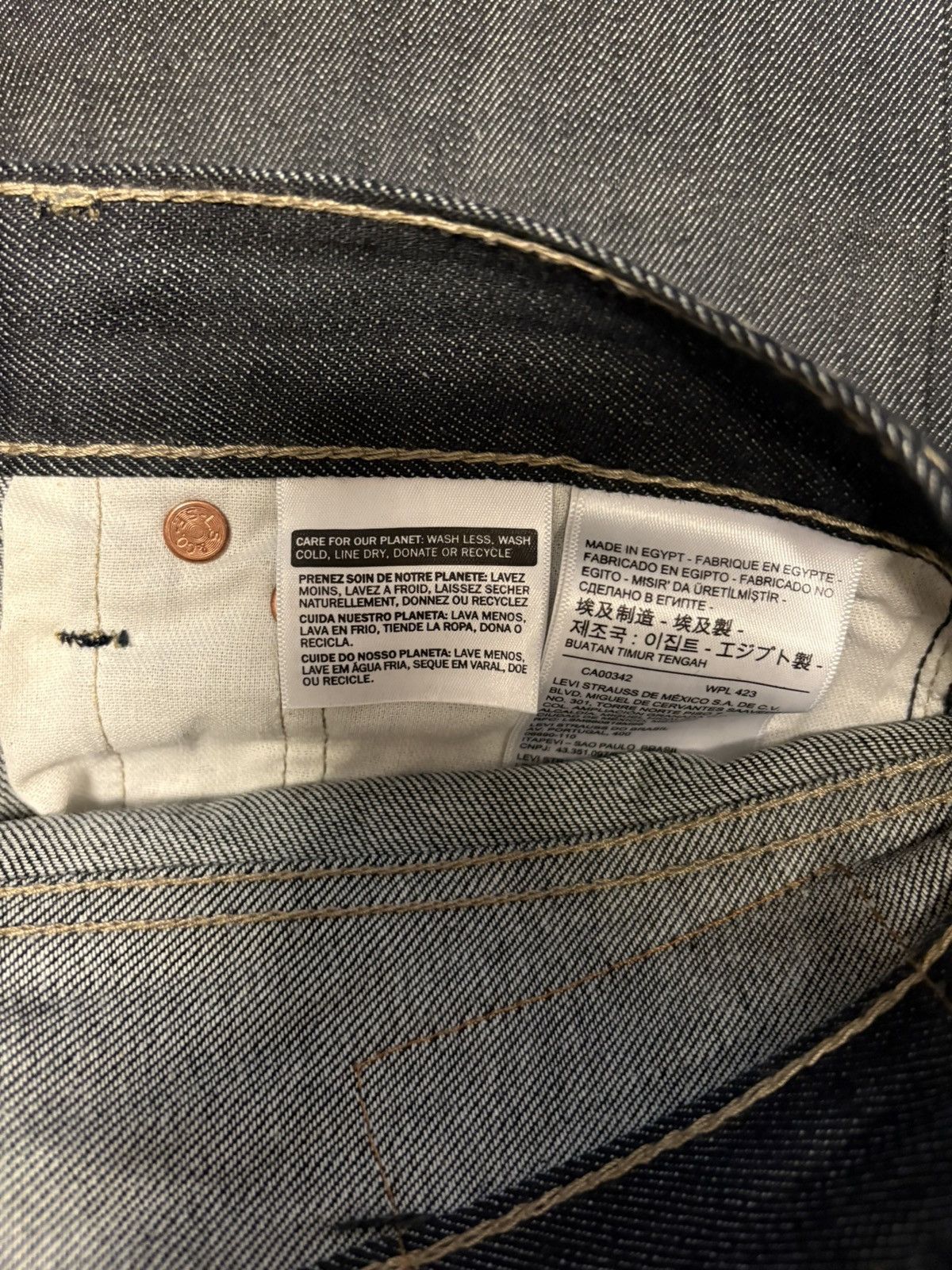 Japanese Brand × Levi's Levi’s 501 Selvedge Denim 30x30 Size US 30 / EU 46 - 5 Thumbnail