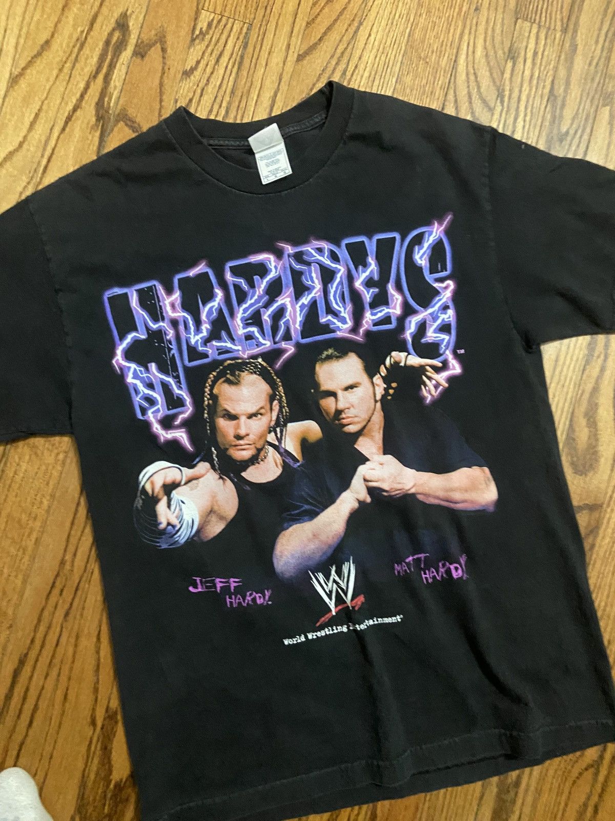 WWE Vintage hardy boys jeff hardy t shirt Size US L / EU 52-54 / 3 - 3 Thumbnail