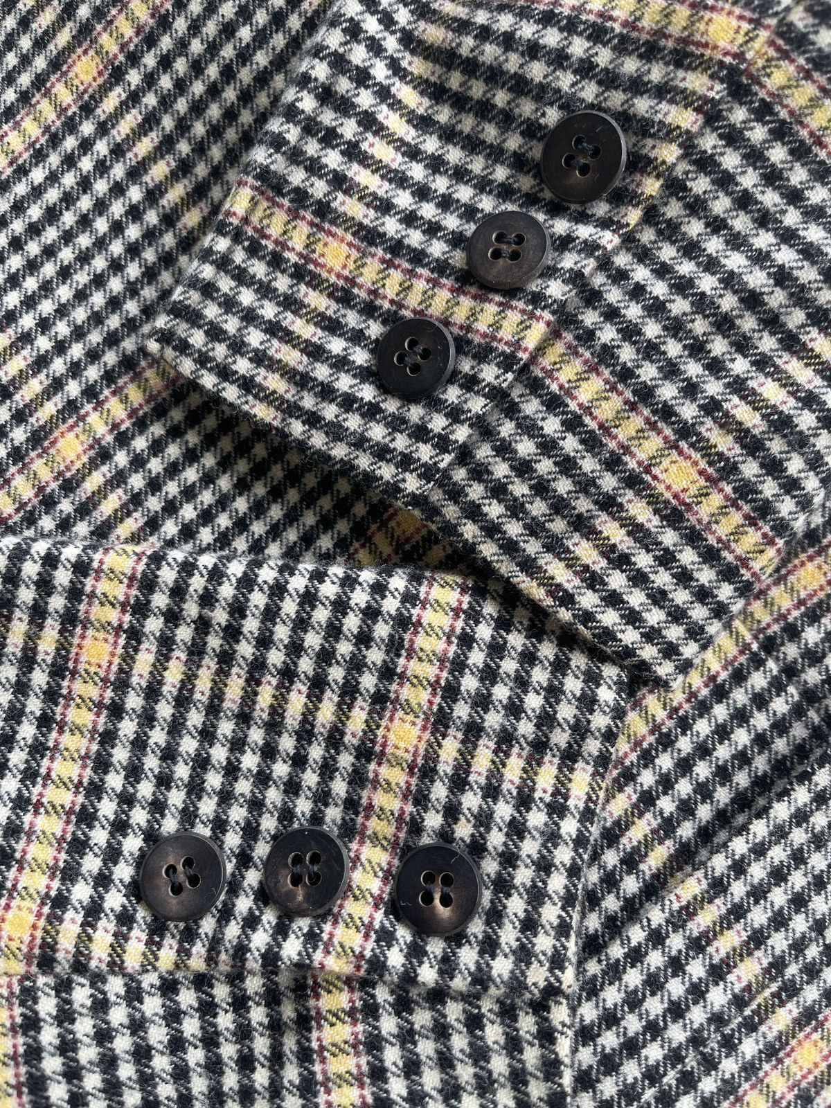 Isamu Katayama Backlash Isamu Japan Wool Houndstooth Cropped Jacket Size M / US 6-8 / IT 42-44 - 6 Thumbnail