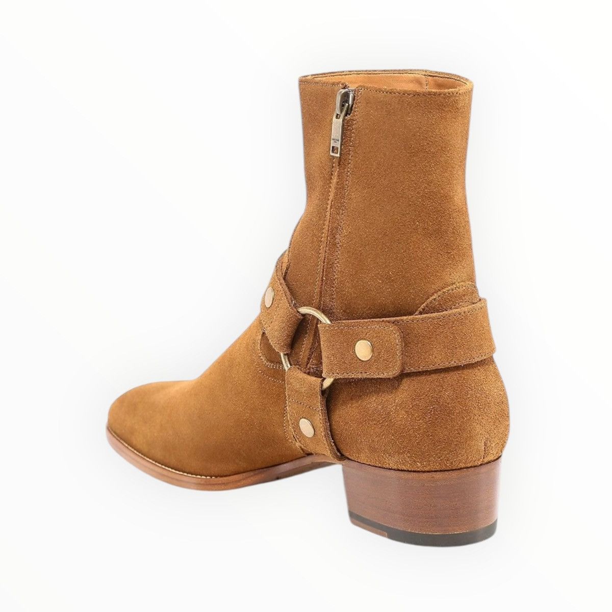 Saint Laurent Paris Saint Laurent Wyatt Harness Boots Suede Size US 6 / EU 39 - 3 Thumbnail