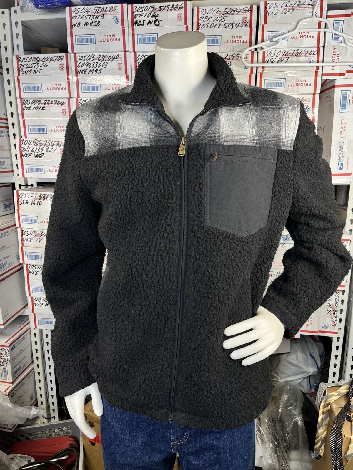 Pendleton Pendleton Livingston Men Sz L Fleece Full Zip Wool Jacket Size US L / EU 52-54 / 3 - 2 Thumbnail
