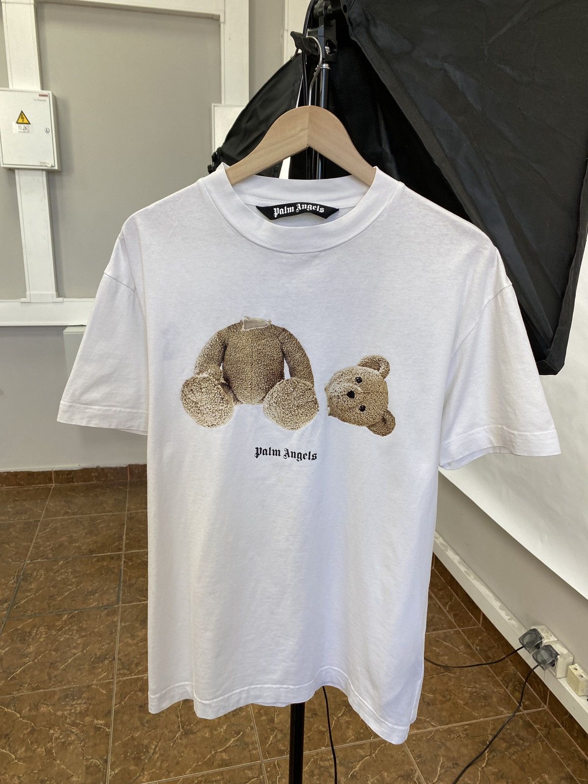 Palm Angels Palm Angels Kill Teddy Logo T-Shirt Size US M / EU 48-50 / 2 - 1 Thumbnail