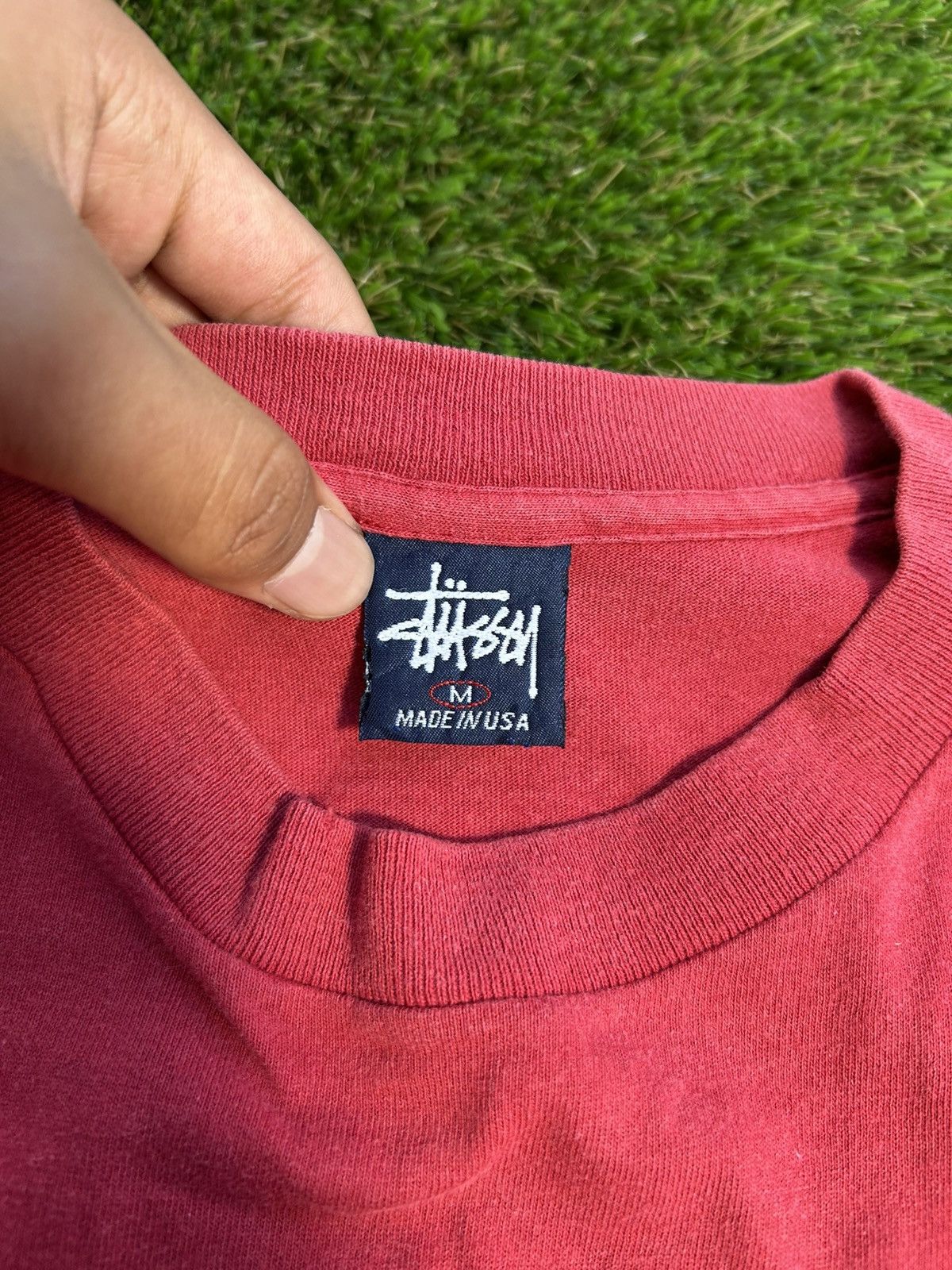 Stussy Vintage 90s Stussy Bulldog Single Stitch Center Logo Tee Size US M / EU 48-50 / 2 - 3 Thumbnail