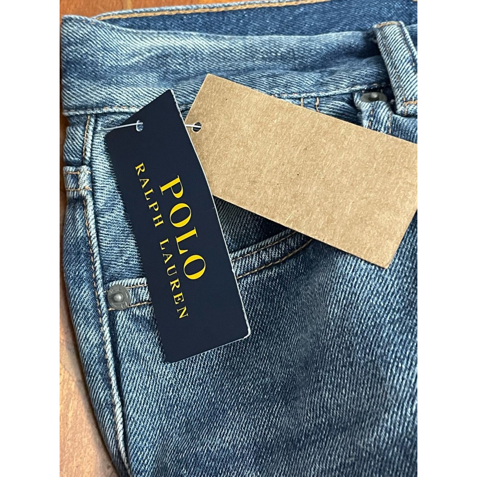 Polo Ralph Lauren Polo Ralph Lauren Skinny Jeans Slim Fit Beaded Blue W 26 NWT Size 26" / US 2 / IT 38 - 10 Thumbnail
