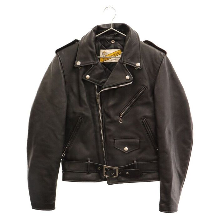 Schott Schott 80s-90s Biker Leather Riders Jacket Black | Grailed