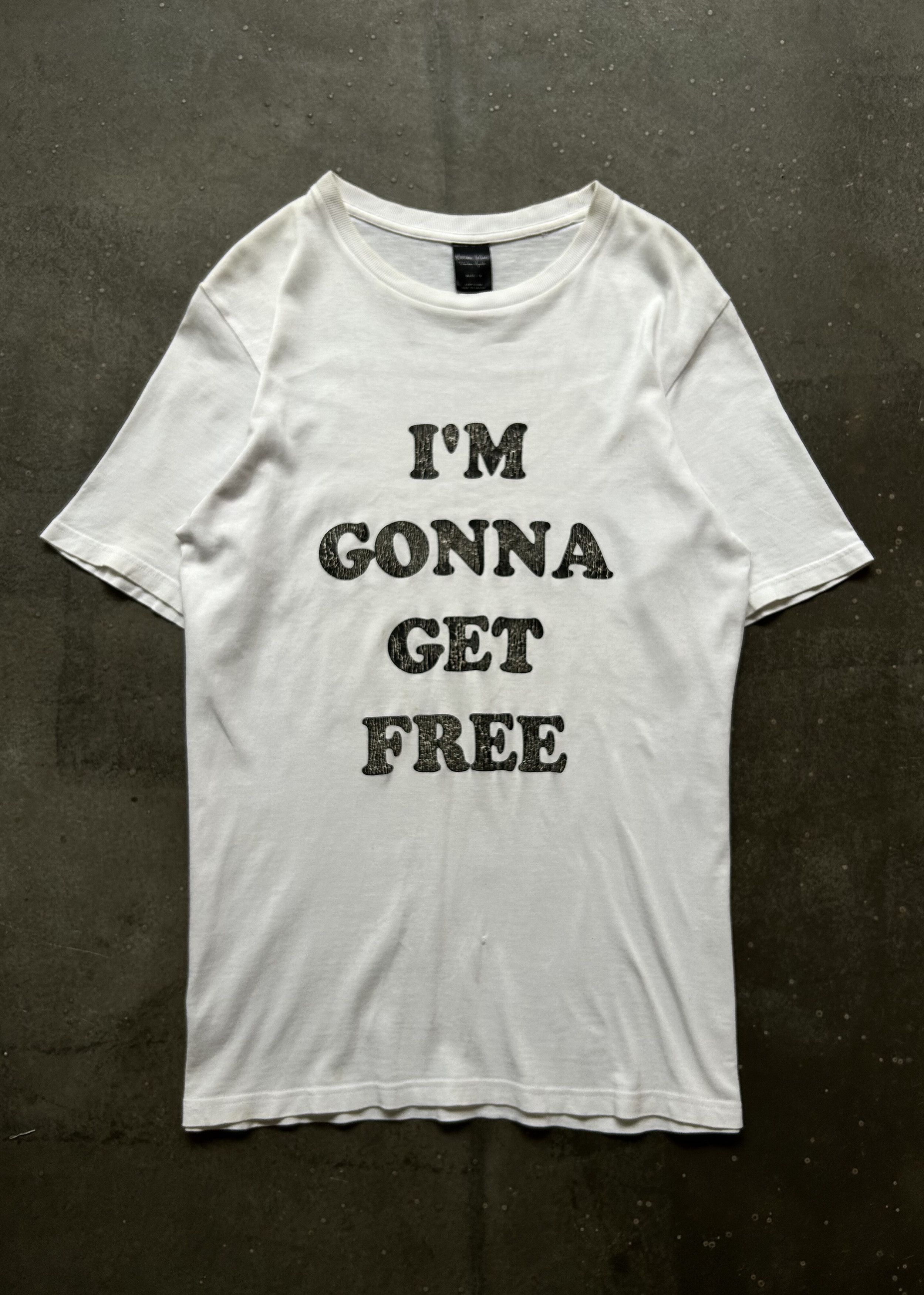 DEN IM by SIKI IM Number (N)ine 04SS Slogan T-Shirt Size US L / EU 52-54 / 3 - 1 Thumbnail