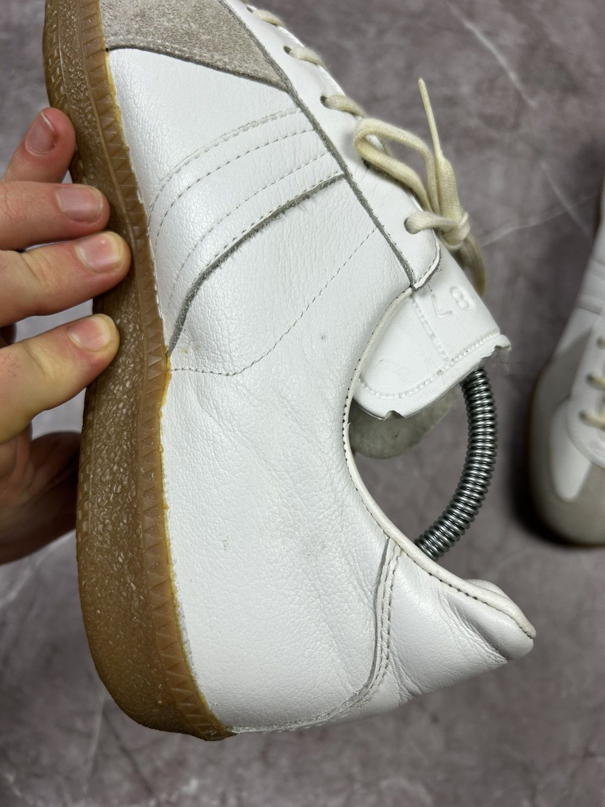 Vintage GAT BW Sport Army Trainer Bundeswehr Shoes Leather Sneakers Size US 8 / EU 41 - 15 Thumbnail