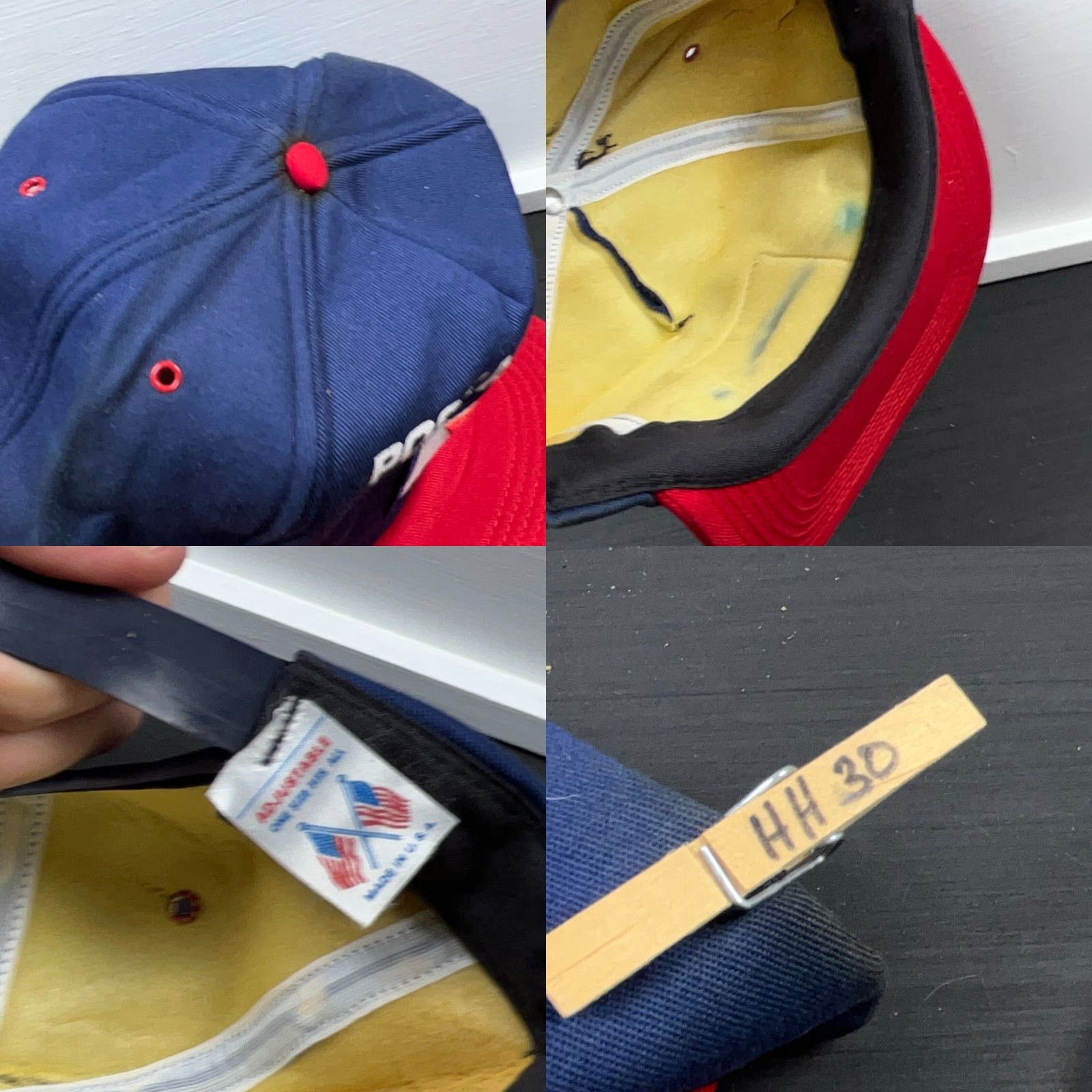 GAS VINTAGE Valvoline Trucker Hat Cap Snap Back 80s USA Oil Gas Racing Patch Foam HH Adjustable Blue Mens Twill Logo Outdoor Retro Size ONE SIZE - 8 Thumbnail