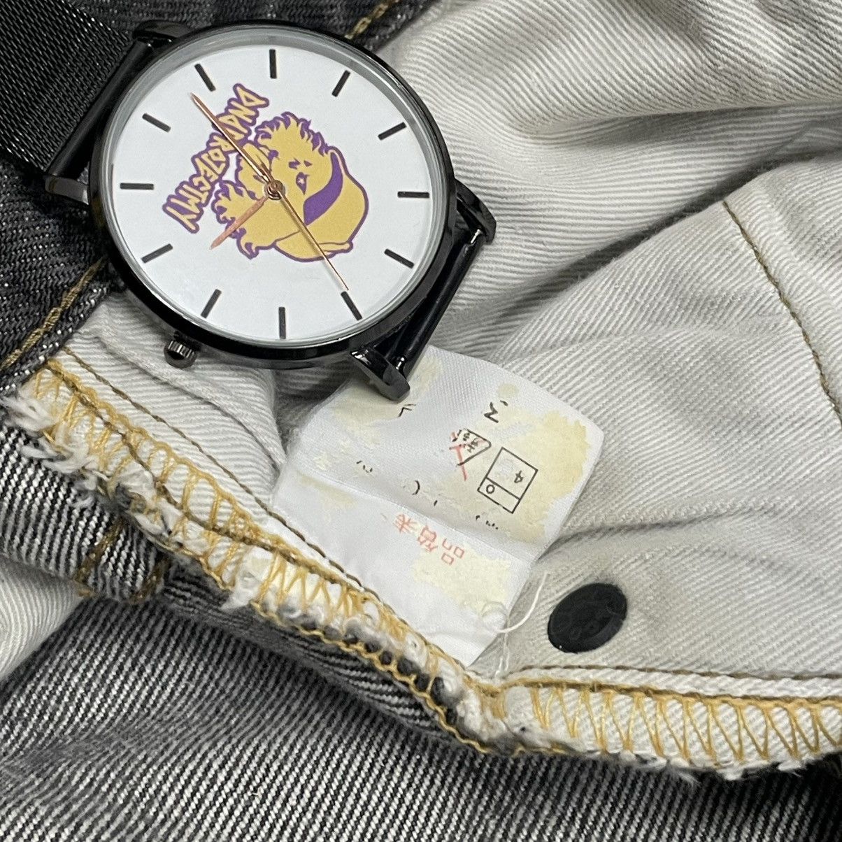 Johnbull JOHNBULL Lot 7125 Rare Grey Selvedge Denim Made in Japan Size US 32 / EU 48 - 11 Thumbnail