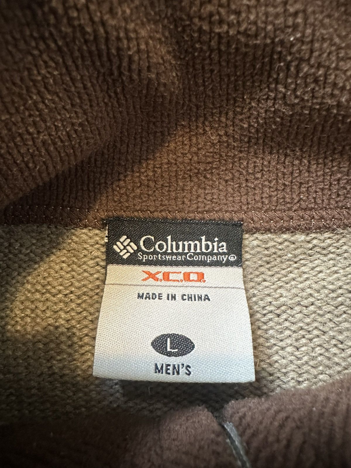 Columbia × Vintage Vintage Knit Quarter Zip Size US L / EU 52-54 / 3 - 6 Thumbnail