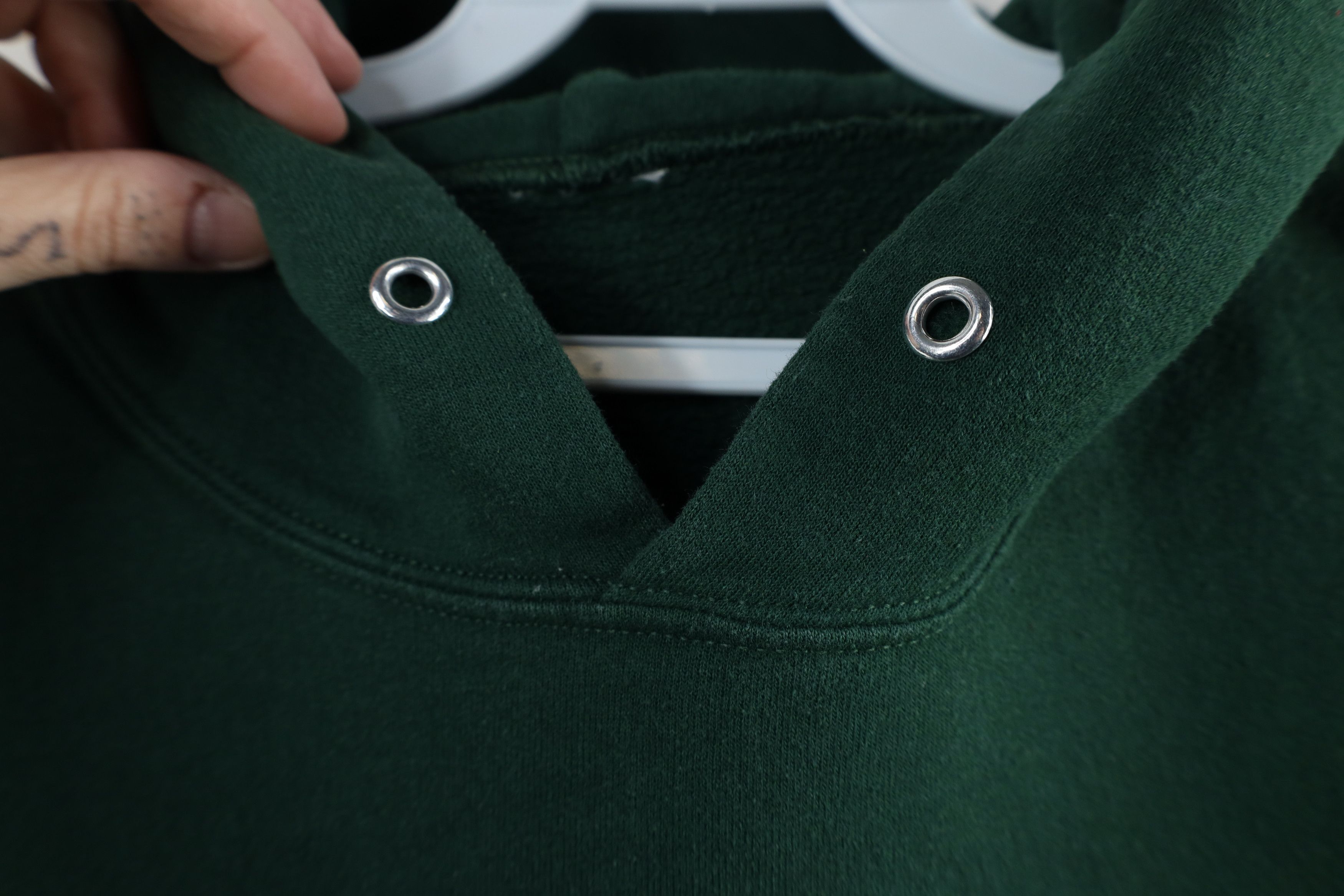 Vintage Vintage 90s Michigan State University Hoodie Sweatshirt Size US S / EU 44-46 / 1 - 9 Thumbnail