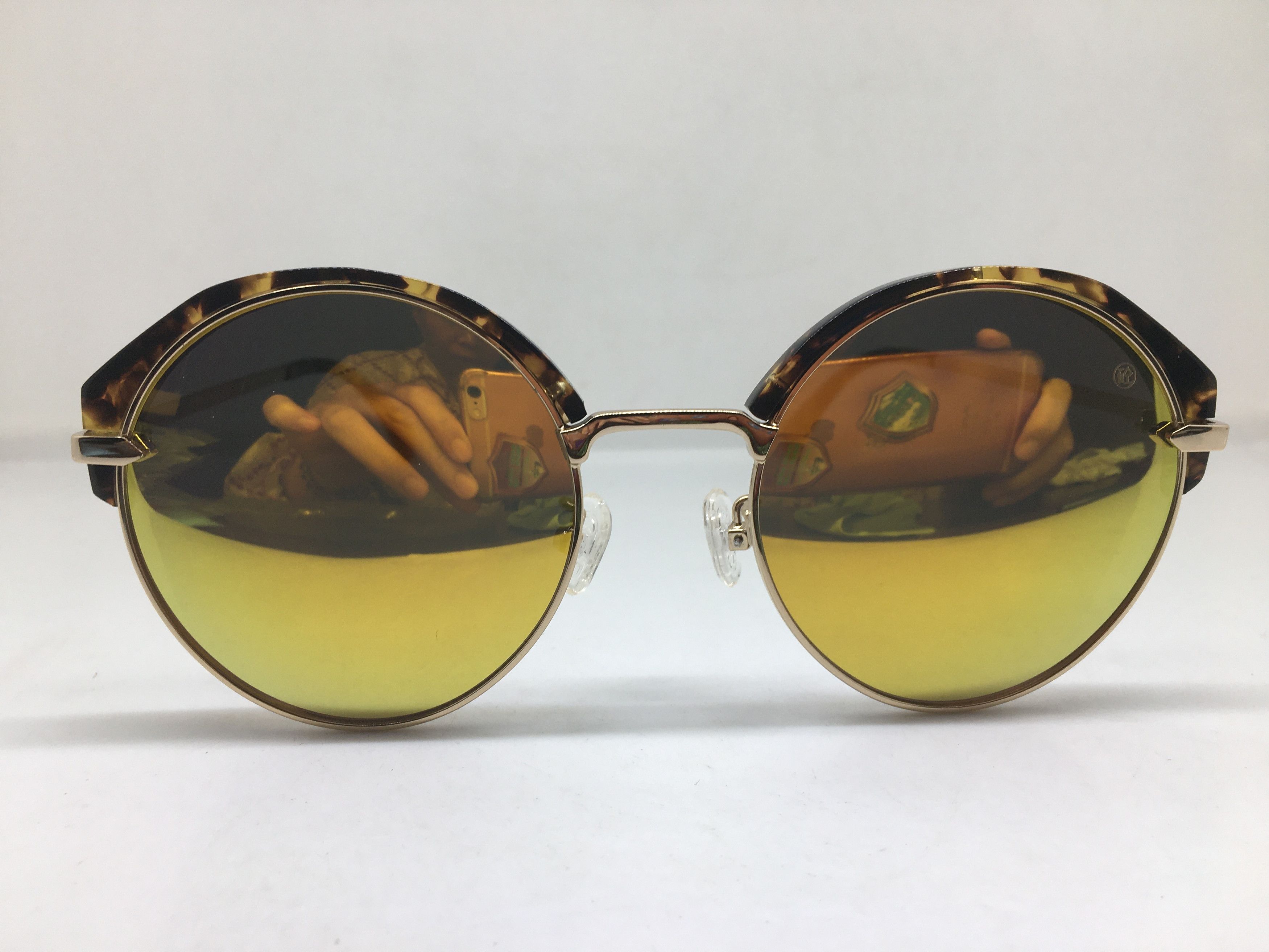 Other Gold Round Sunglasses Frame BUDDY HOLLY Size ONE SIZE - 1 Thumbnail