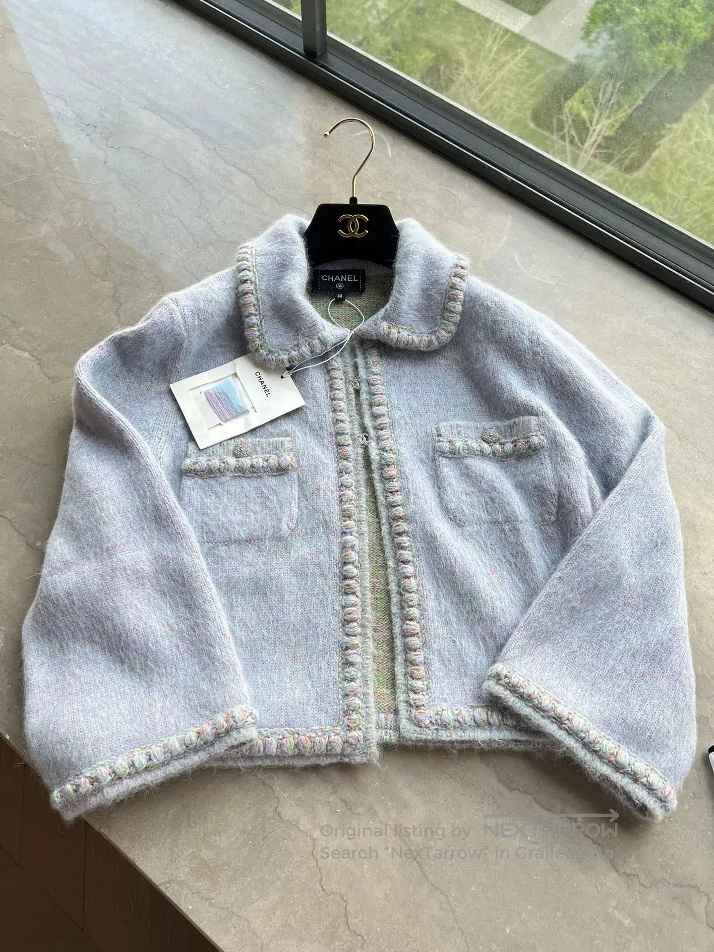 Chanel Chanel 25B Purple Cardigan Size 38. Size US M / EU 48-50 / 2 - 1 Thumbnail