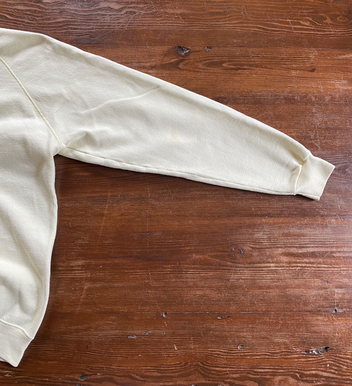 Hanes × Vintage Vintage 80’s Fox Hunt Yellow Raglan Crewneck Sweatshirt Size US L / EU 52-54 / 3 - 12 Thumbnail