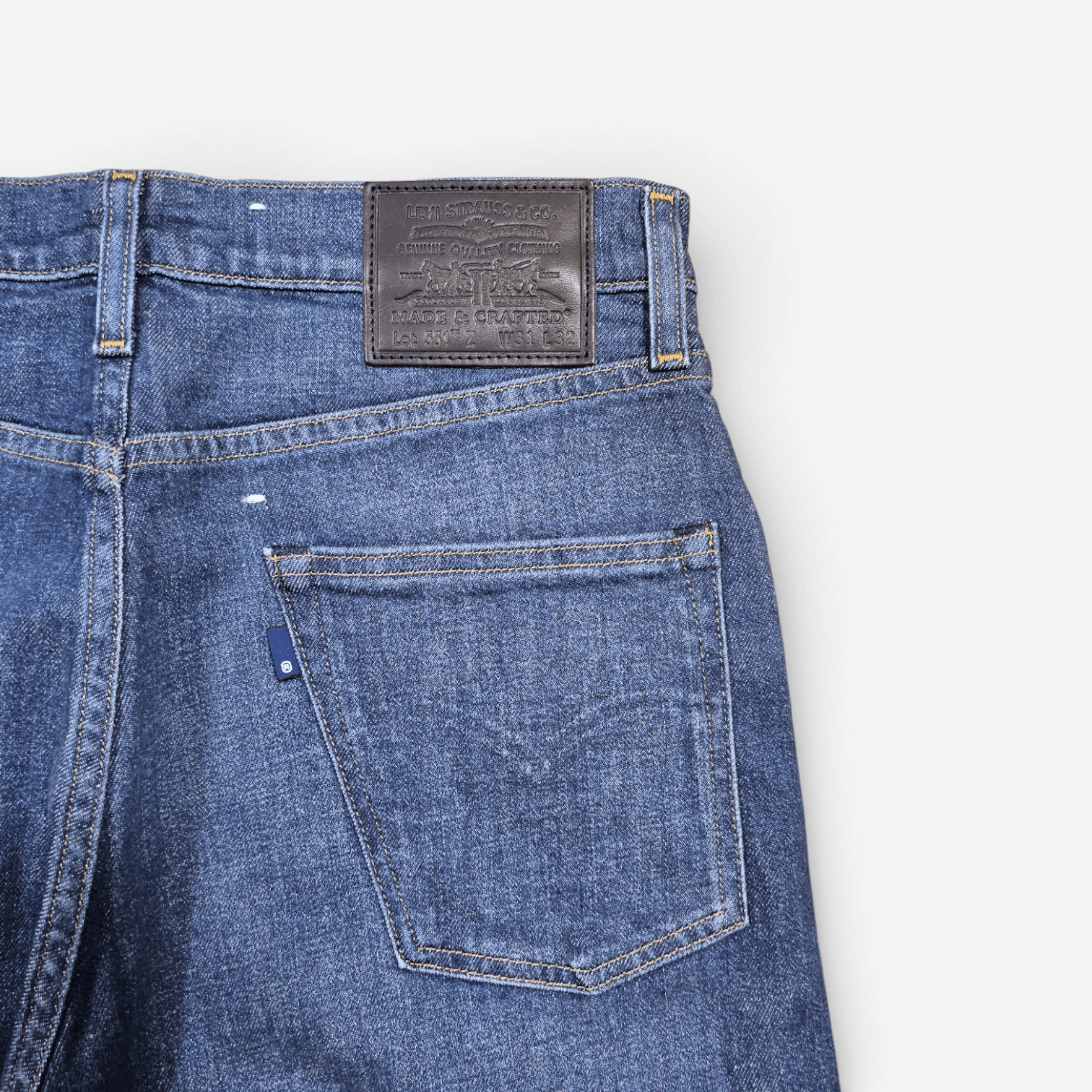 Levi's Made & Crafted New Levi's Made&Crafted 551z Selvedge Big E Size US 31 - 7 Thumbnail