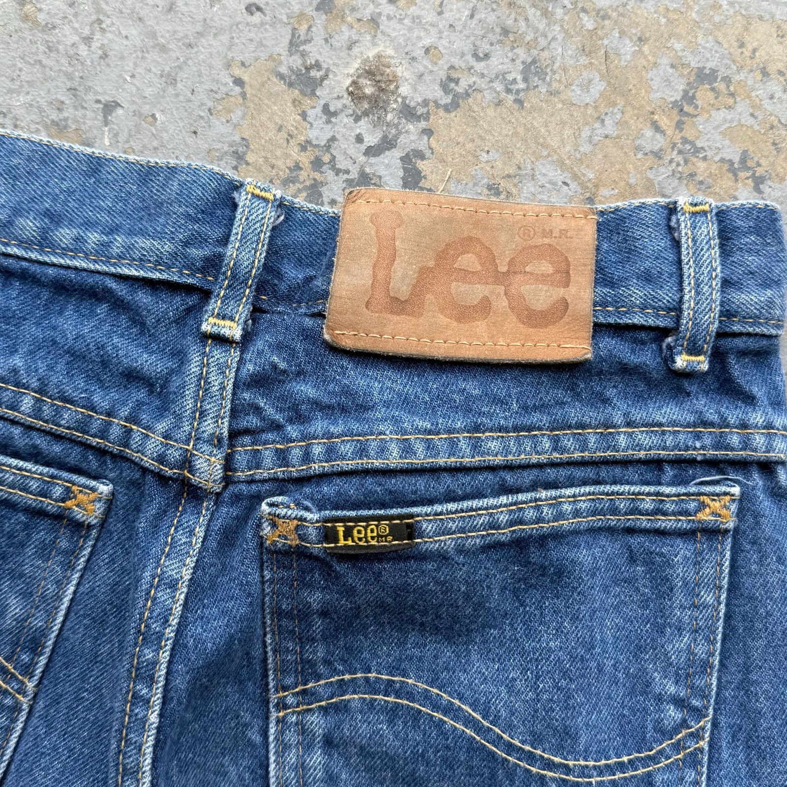 Lee Vintage 70’s Lee Riders Jeans Talon 42 Zip Made In USA Size US 28 / EU 44 - 4 Thumbnail