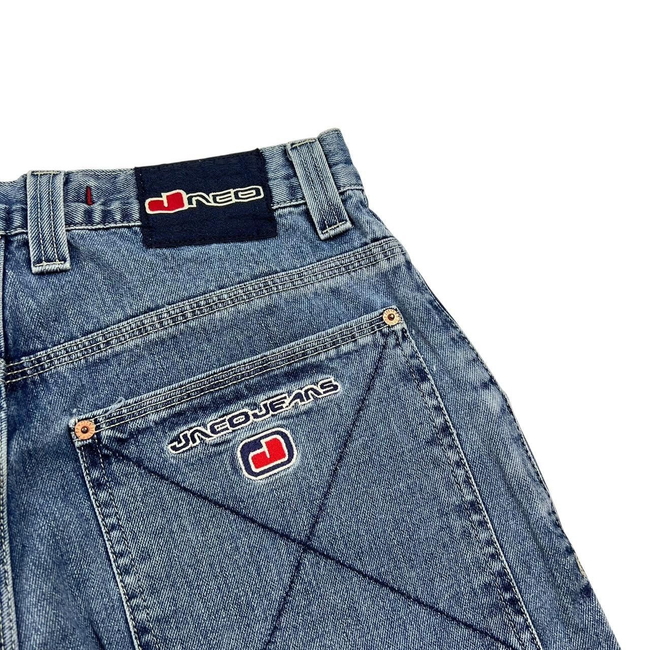 JNCO Vintage Jnco Jeans Baggy Denim Shorts / Jorts - Waist: 32” Size US 32 / EU 48 - 6 Thumbnail