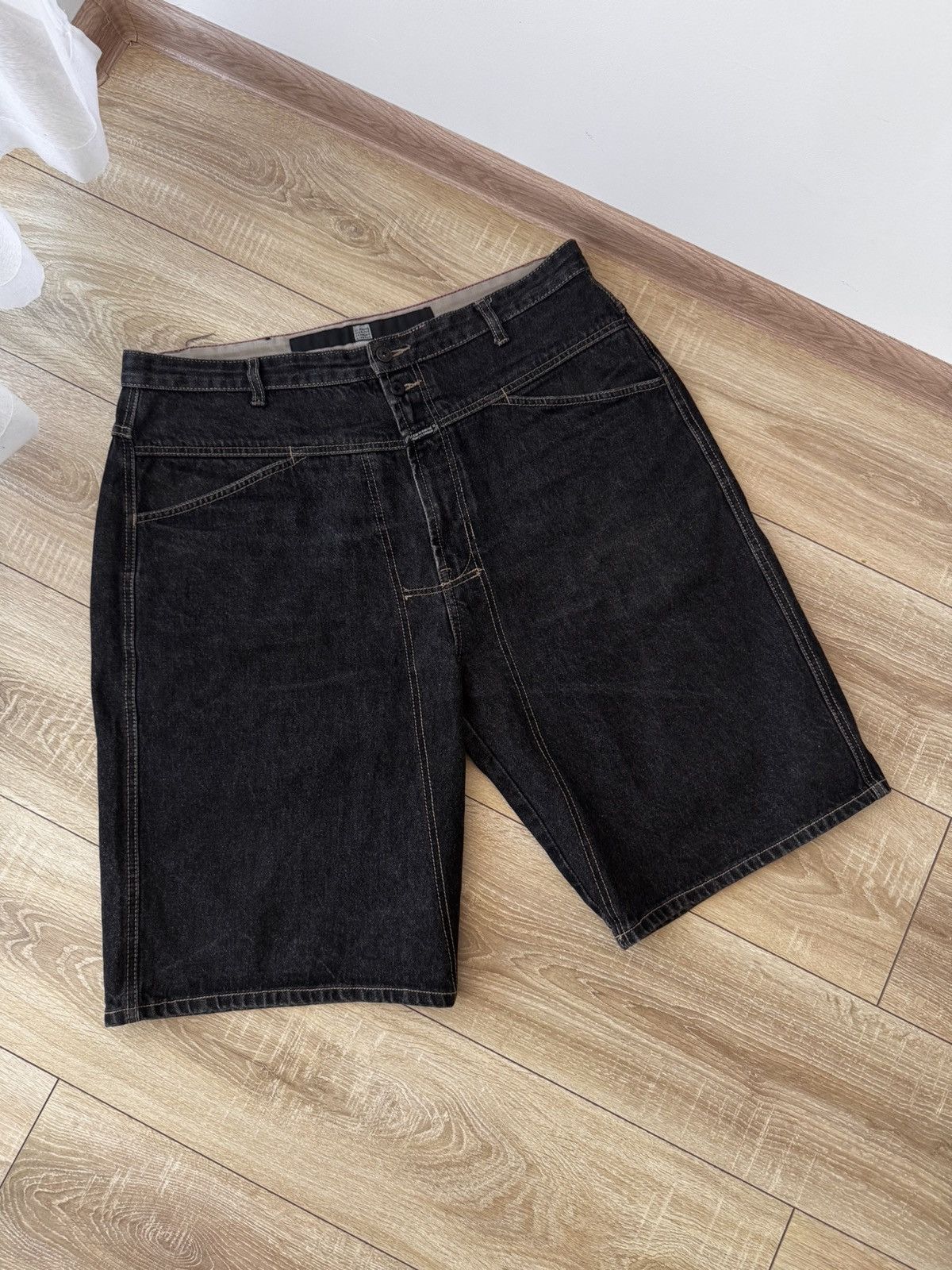 Marithe + Francois Girbaud Vintage Le Jean De Marithe Francois Girbaud LuxuryDenimJorts Size US 38 / EU 54 - 7 Thumbnail